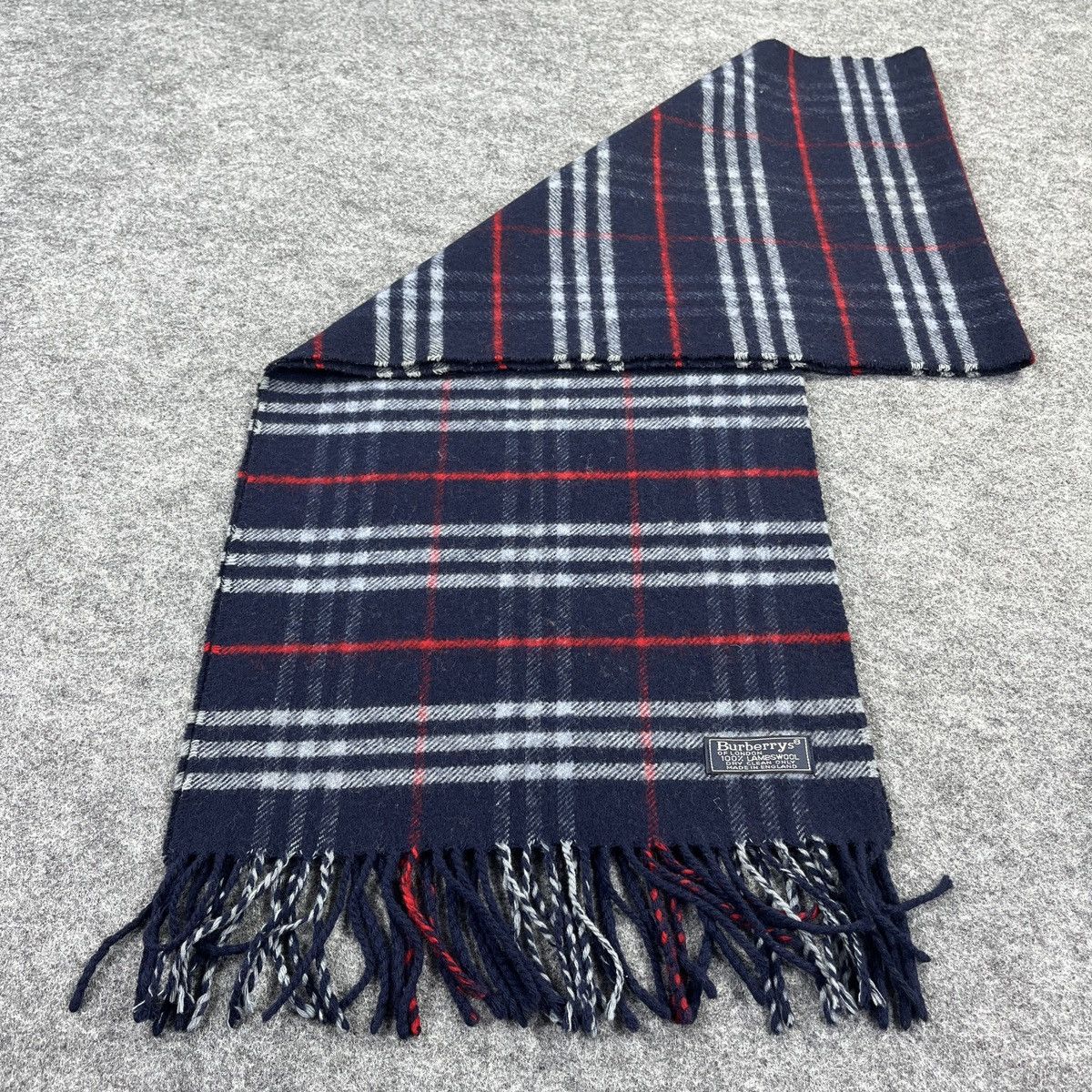 Burberry × Vintage Burberry Scarf / Muffler / Neckwear T011 Size ONE SIZE - 3 Thumbnail