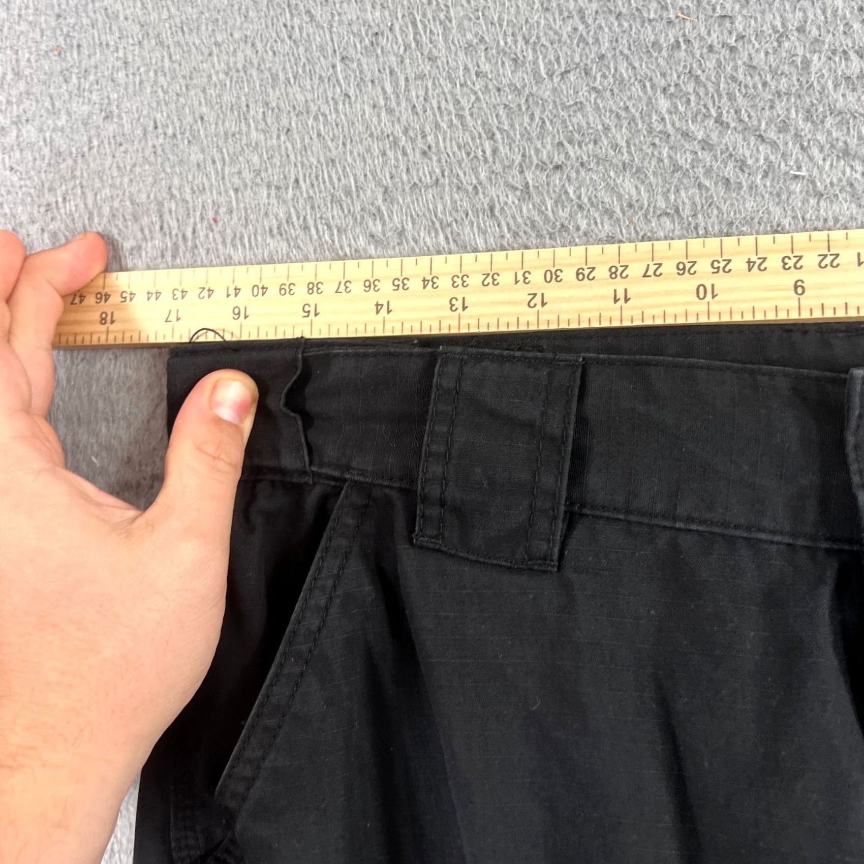 Vintage 5.11 Tactical Pants Mens Large Relaxed Cargo Utility Work TDU Ripstop Black Size US 33 - 5 Thumbnail