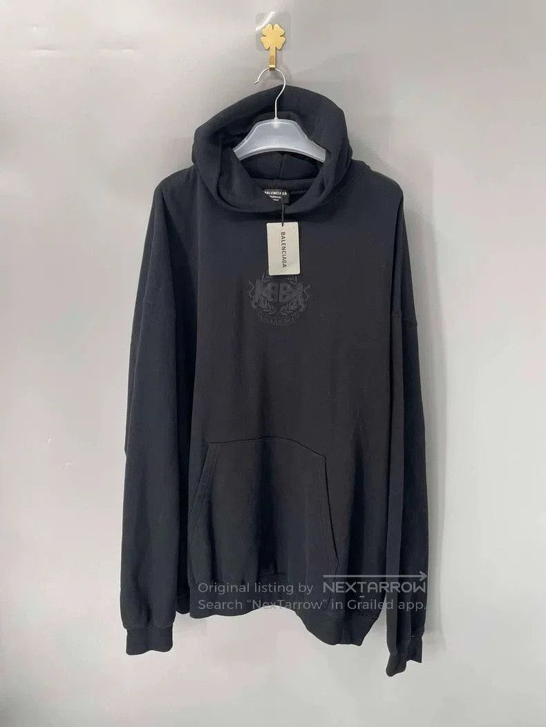 Balenciaga Double B Wheat Ear Hoodie.