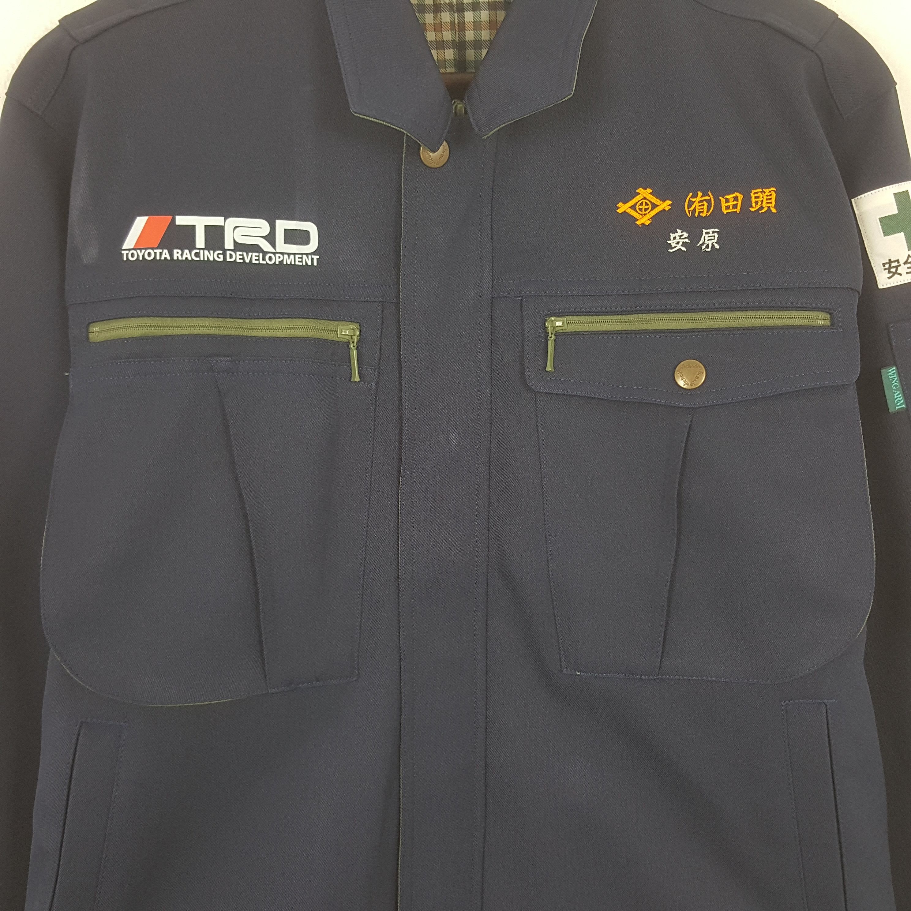 Japanese Brand Vintage Toyota Racing TRD Custom Sport Zipper Jacket Size US M / EU 48-50 / 2 - 4 Thumbnail