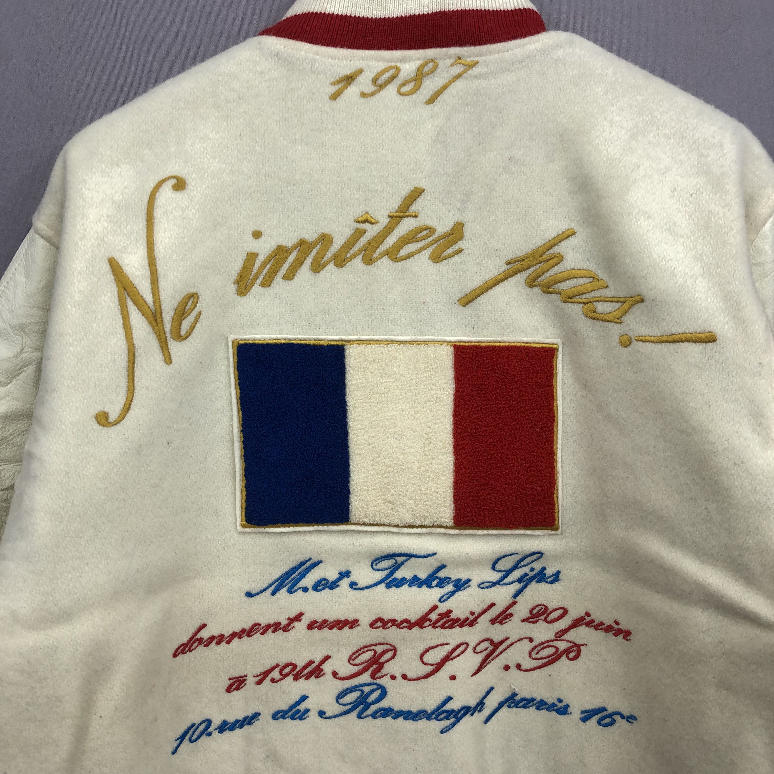 Vintage 80s Japanese Nihon University Medicine Varsity Wool Jacket Size US M / EU 48-50 / 2 - 5 Thumbnail