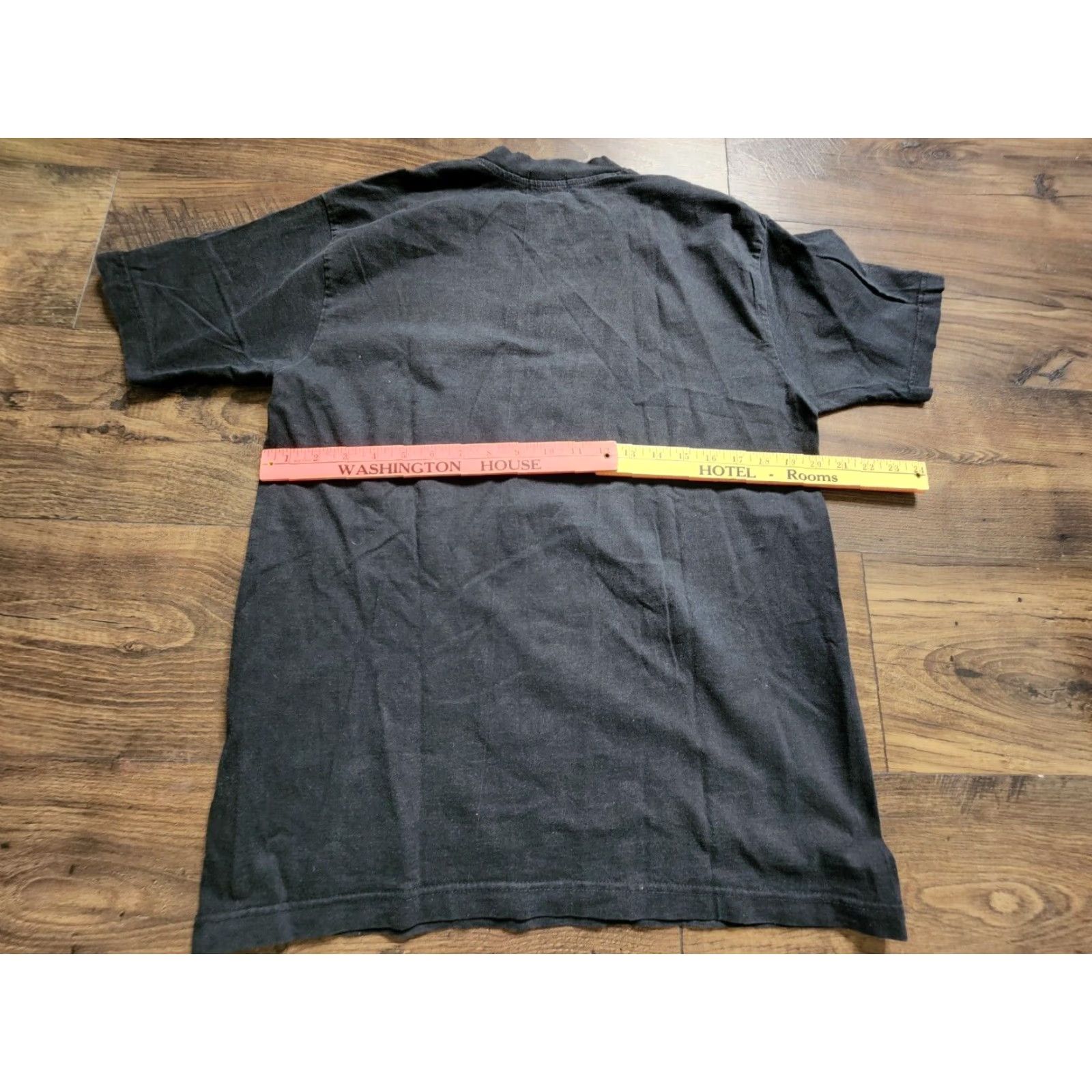 Calvin Klein VINTAGE Calvin Klein CK Logo Graphic T-Shirt Mens XL 90s Black Cotton Crew Neck Short Sleeve Size US XL / EU 56 / 4 - 2 Thumbnail