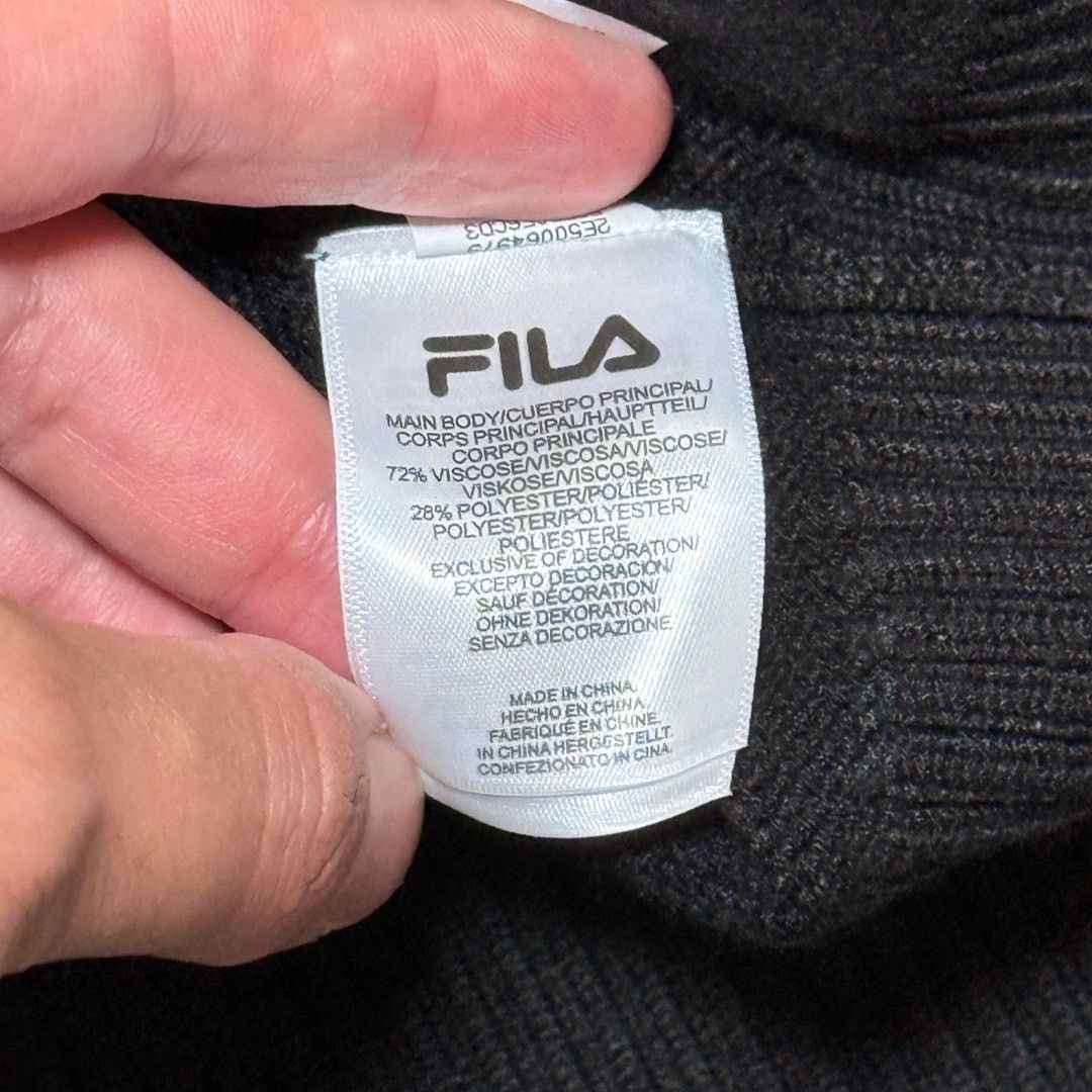 Fila Fila Casa Baseline Cardigan Black Size Men S NWT $150 Size US S / EU 44-46 / 1 - 6 Thumbnail