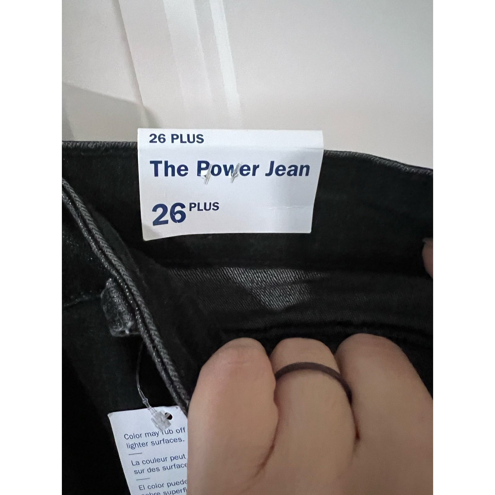 Old Navy Power Jean 26 Perfect Straight Ankle High-Rise Stretch Pant Size 42" / US 20 - 10 Thumbnail