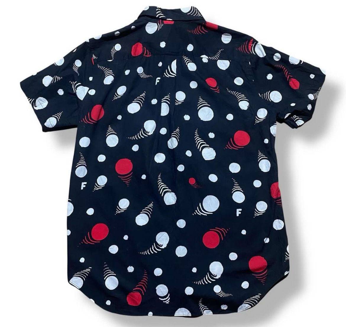 Comme des Garcons AD 2017 CDG Comme Des Garcons Black Print Shirt Size US M / EU 48-50 / 2 - 7 Thumbnail