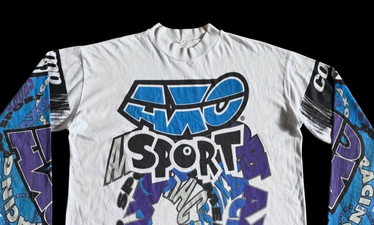 Fox Racing Vintage AXO Sport Racing motocross jersey Size US M / EU 48-50 / 2 - 3 Thumbnail