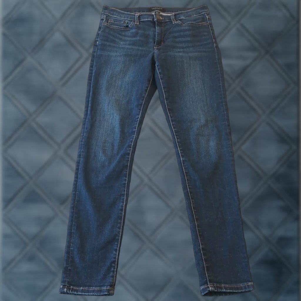 Banana Republic Banana Republic Sculpt Skinny Jeans Womens Size 29 Blue Dark Wash 30x28 Jeans Size 29" - 1 Thumbnail