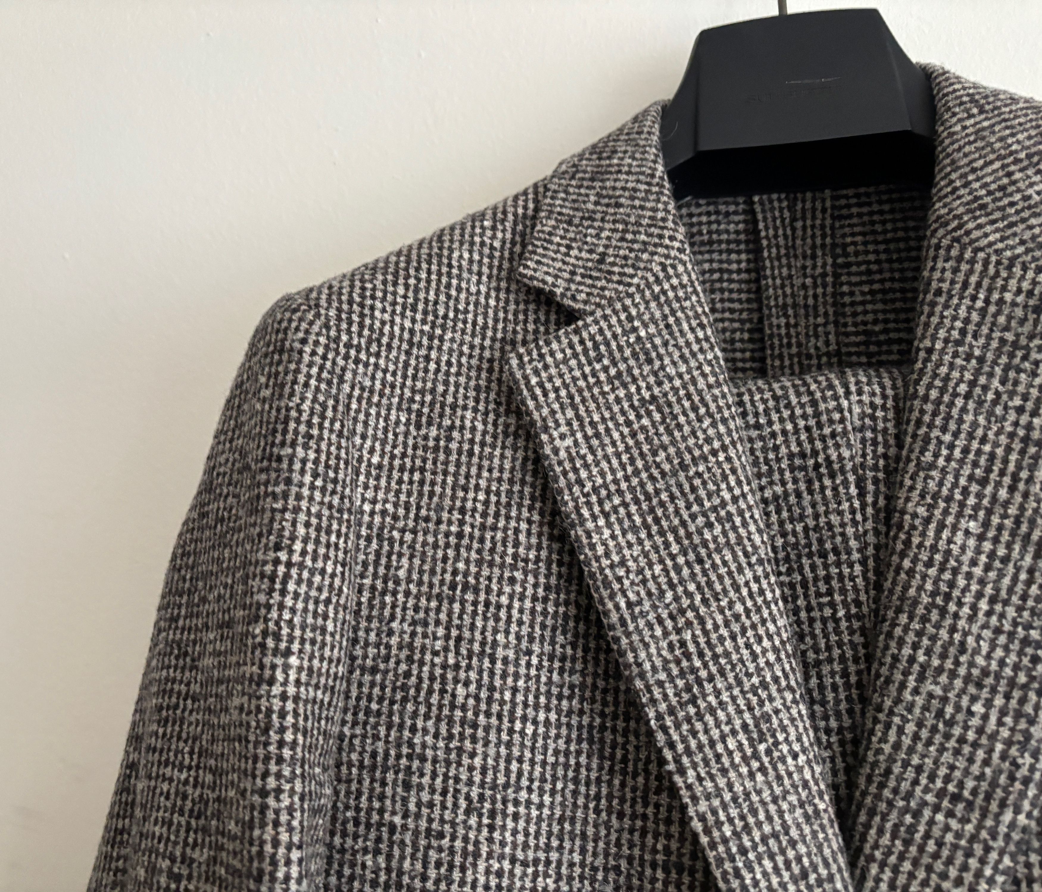 Suitsupply $995 Unstructured Grey Brown Tweed Suit-40, Pants 30 Size 40R - 2 Thumbnail