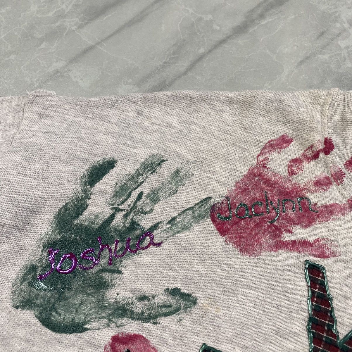 Jerzees Rare 90s Jerzees We Love You Hand Painted Arts Crewneck Size US L / EU 52-54 / 3 - 6 Thumbnail