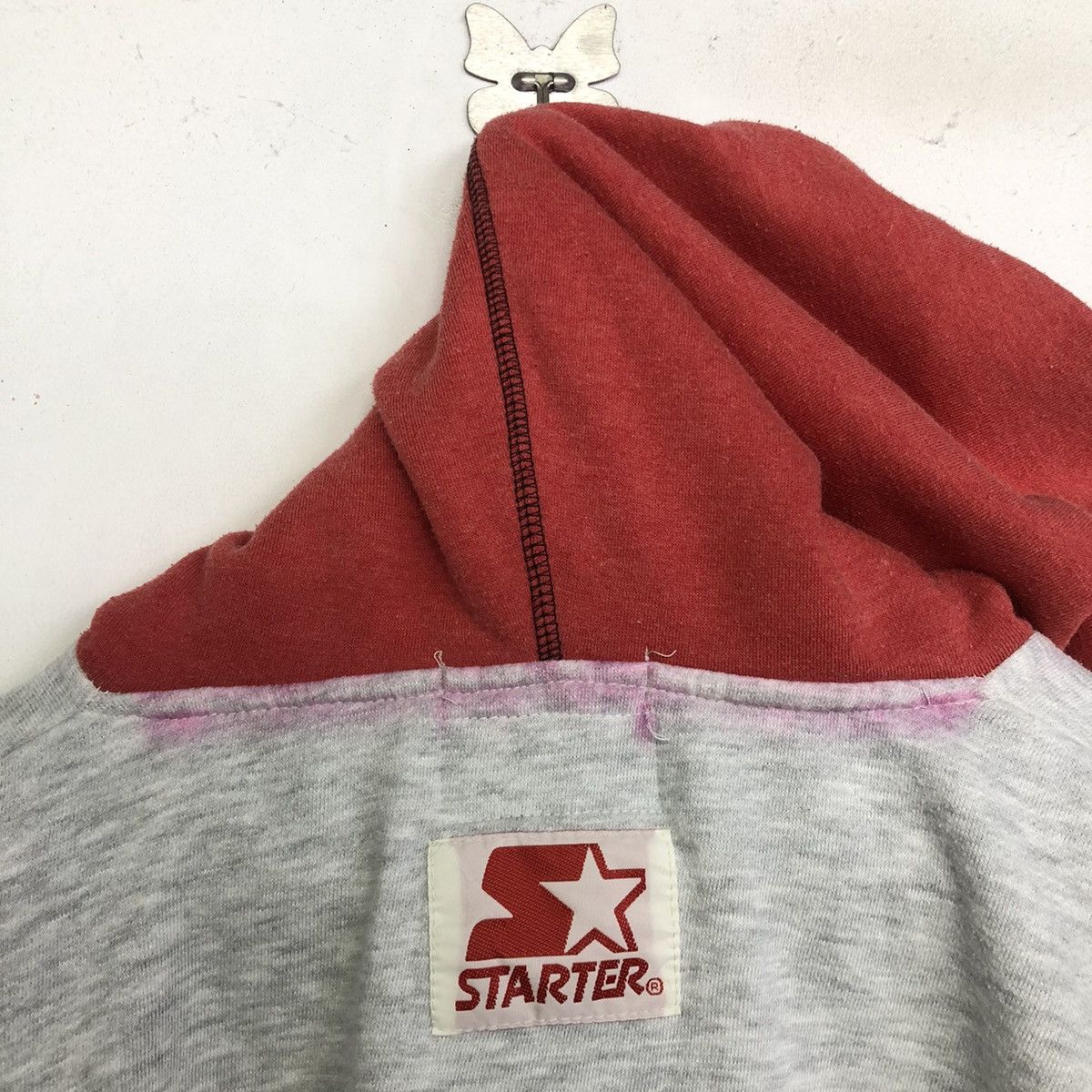 NBA VINTAGE CHICAGO BULLS NBA BIG LOGO HOODIE SWEATSHIRT Size US M / EU 48-50 / 2 - 17 Thumbnail