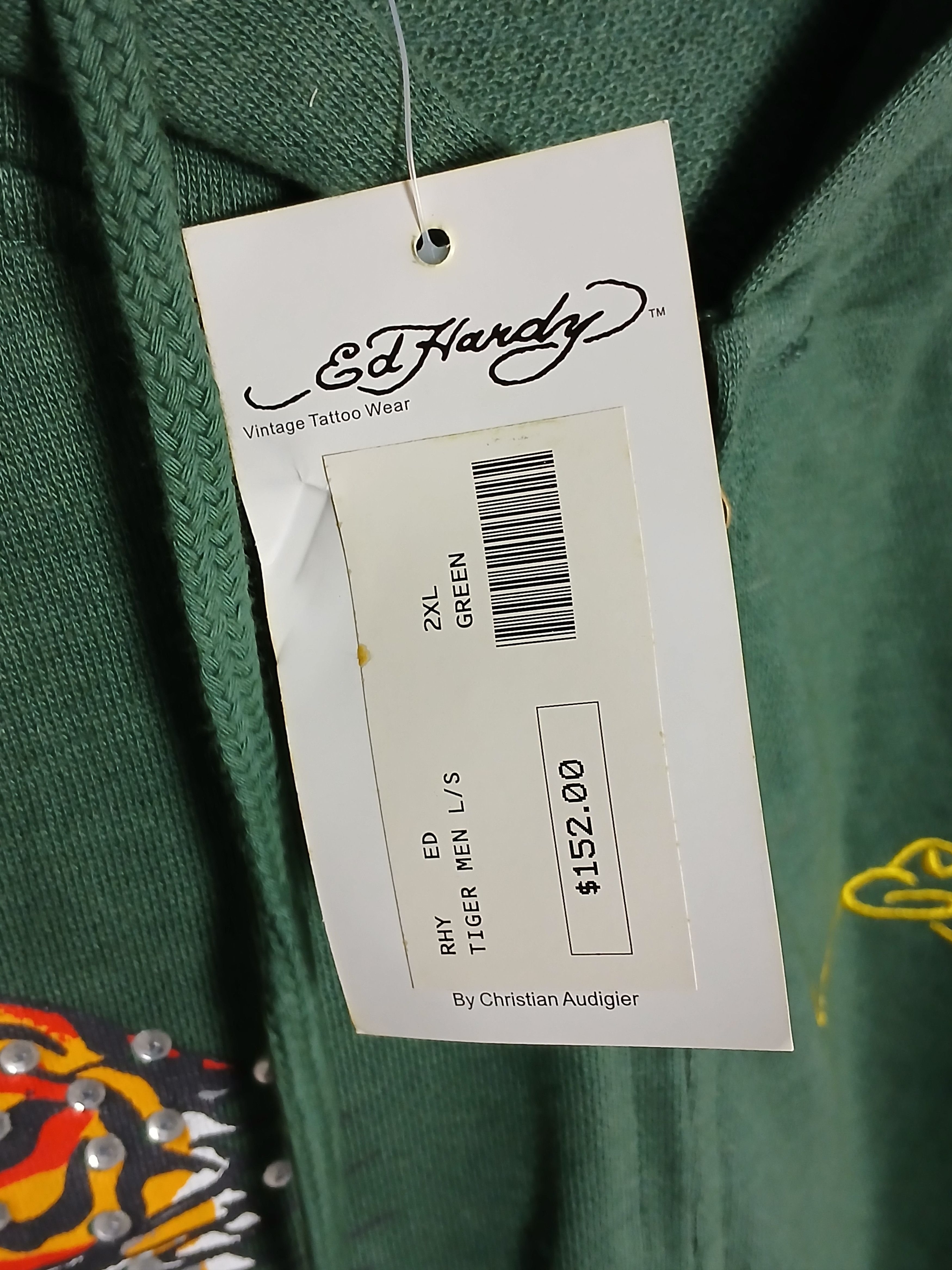 Christian Audigier × Ed Hardy New Ed Hardy Hoodie Size US XXL / EU 58 / 5 - 16 Thumbnail