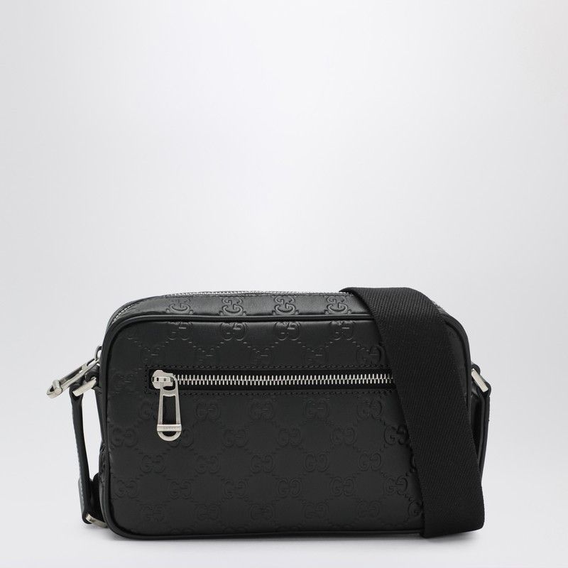 Gucci Gucci Small Black Gg Emblem Shoulder Bag Size ONE SIZE - 1 Thumbnail