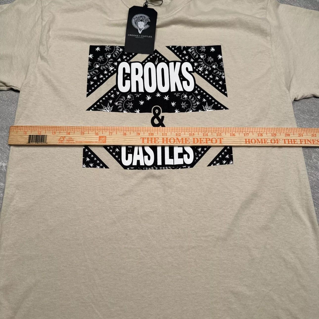 Crooks & Castles Crooks & Castles Paisley Bandana Print Weed Marijuana Shirt Size US L / EU 52-54 / 3 - 6 Thumbnail