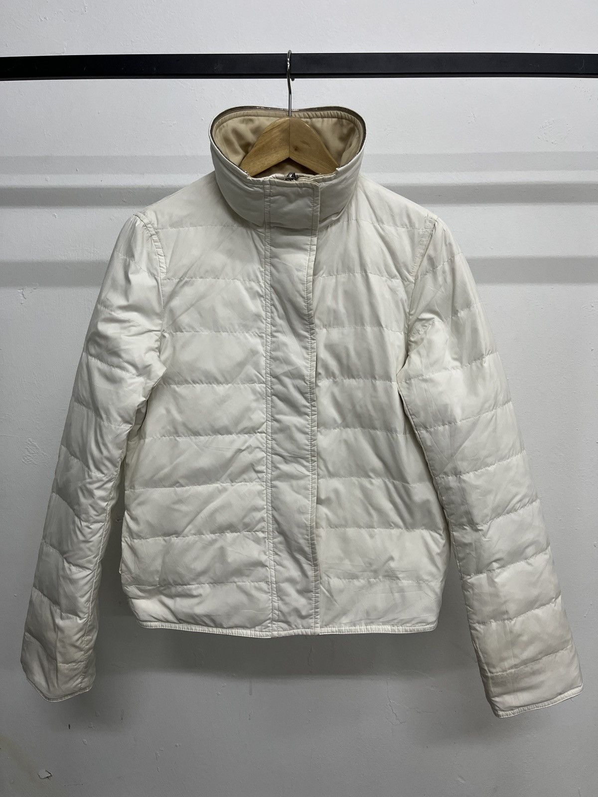 Max Mara Max Mara Reversible Puffer Jacket High Neck Rick Owen Style Size S / US 4 / IT 40 - 2 Thumbnail