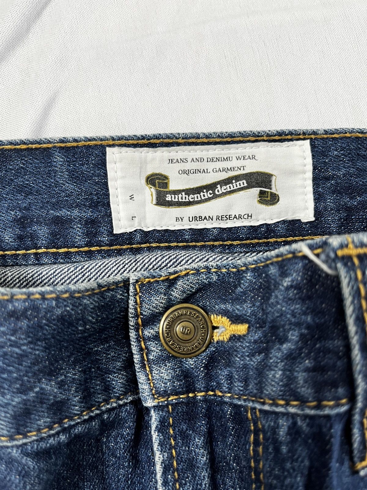 URBAN RESEARCH DOORS SELVEDGE JEANS URBAN RESEARCH PANT Size US 31 - 6 Thumbnail
