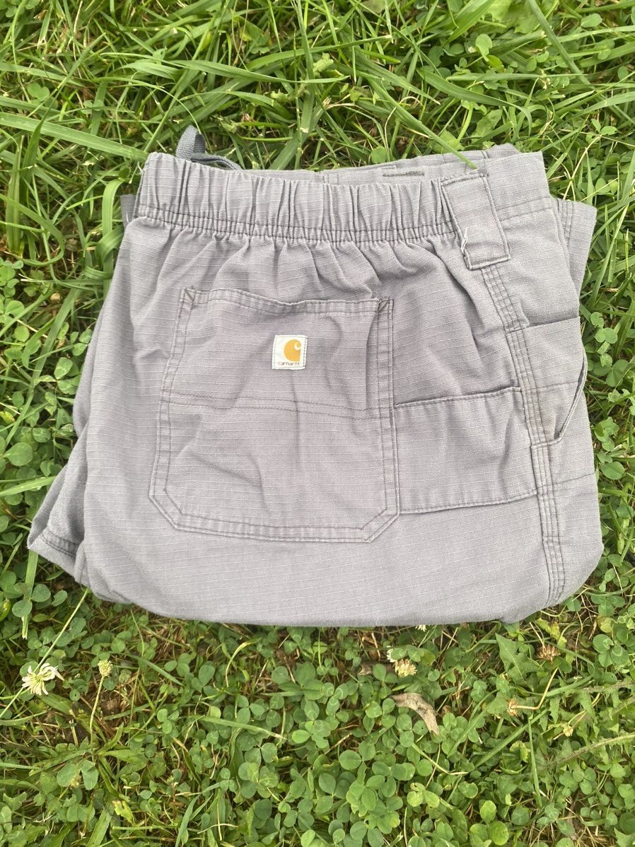 Carhartt Grey Carhartt Work Pants Size US 36 / EU 52 - 3 Thumbnail