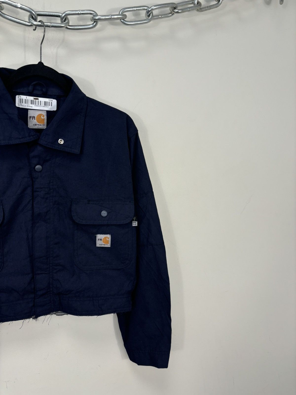 Carhartt Vintage Carhartt Flame Resistant Utility Boxy Cropped Jacket Size US S / EU 44-46 / 1 - 4 Thumbnail
