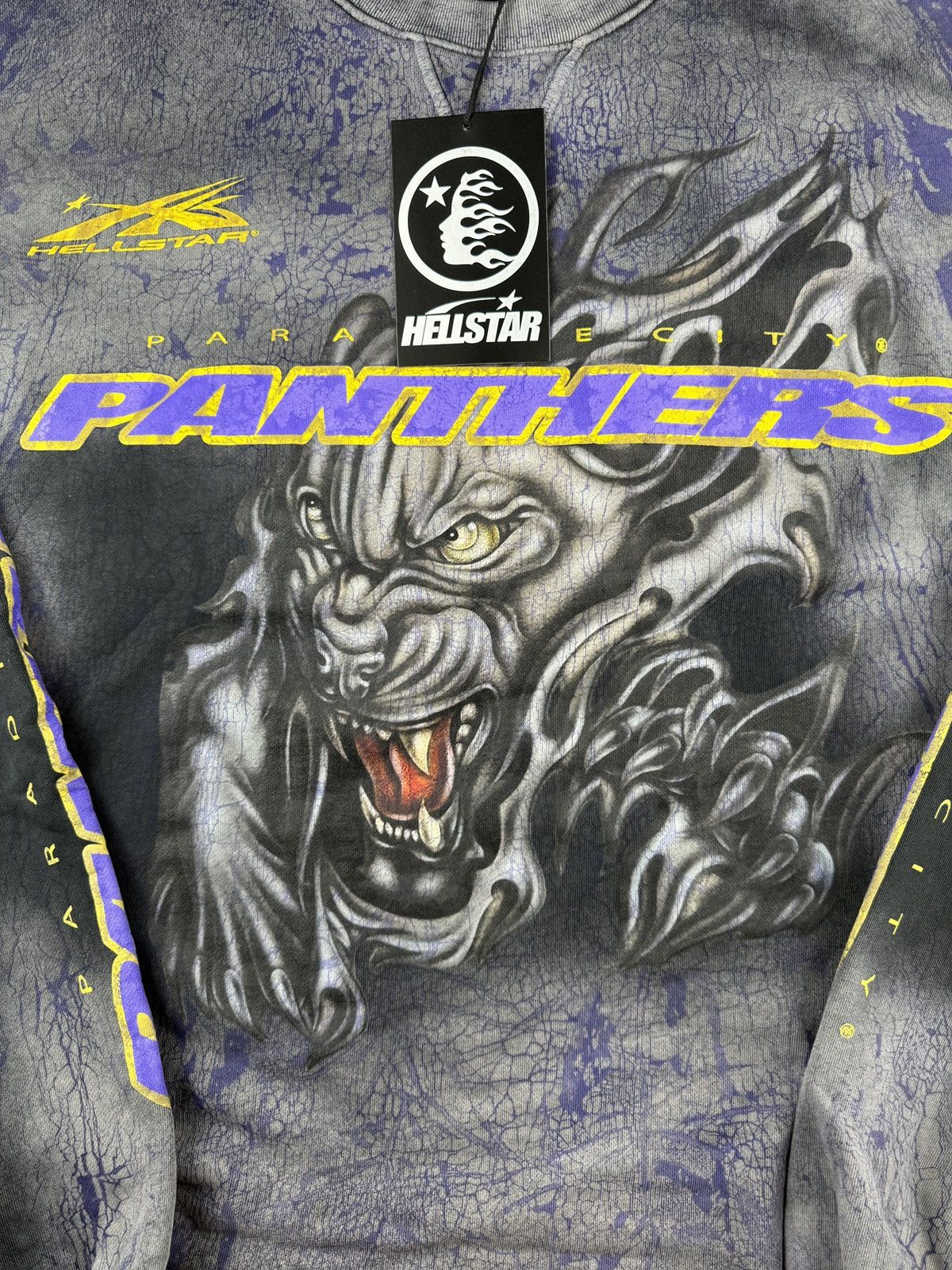 HELLSTAR Hellstar Panthers Crewneck Size 3XL Size US XXL / EU 58 / 5 - 2 Thumbnail
