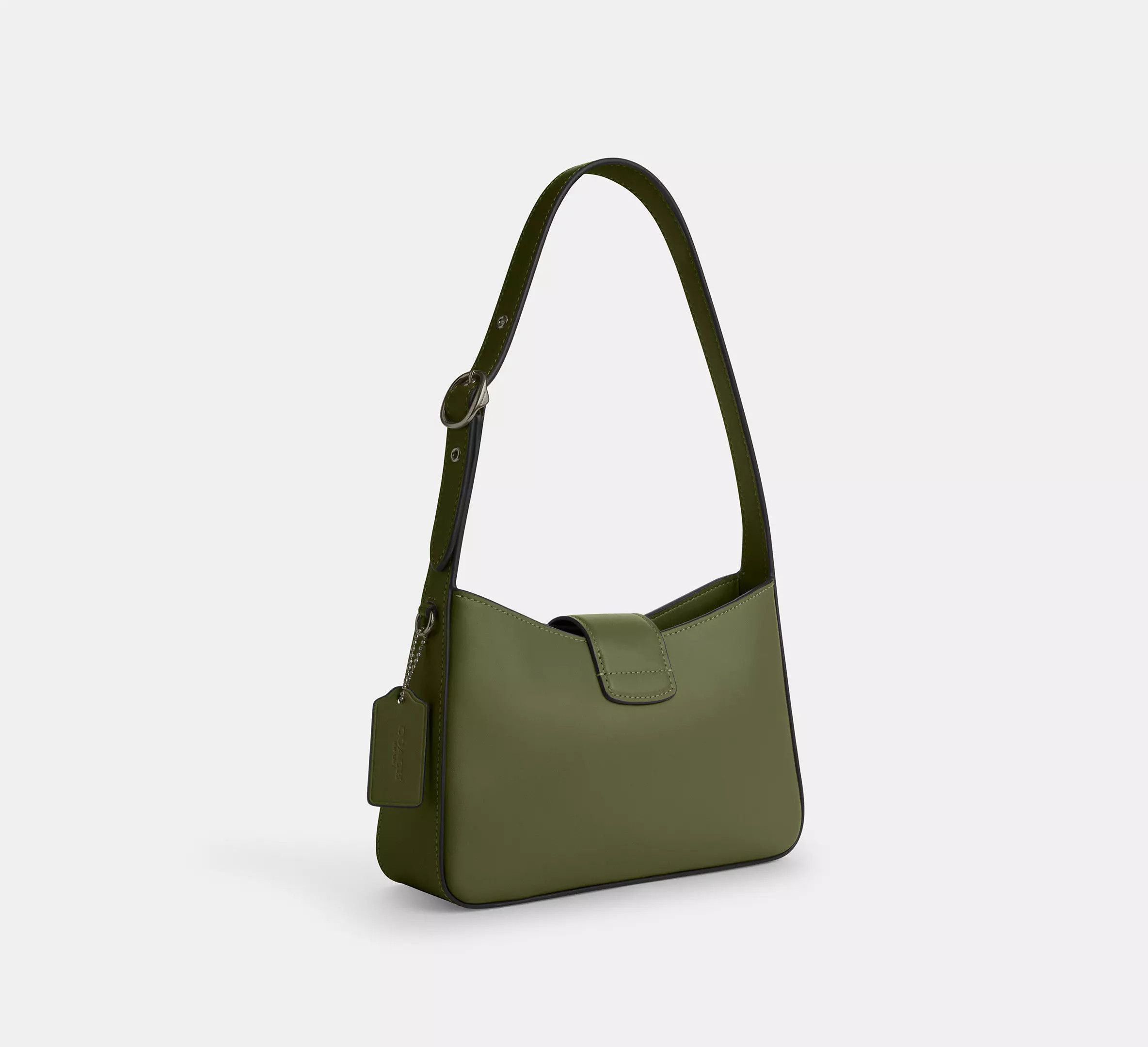 Coach Eliza Shoulder Bag With Leather Covered Closure CT853 Size ONE SIZE - 5 Thumbnail