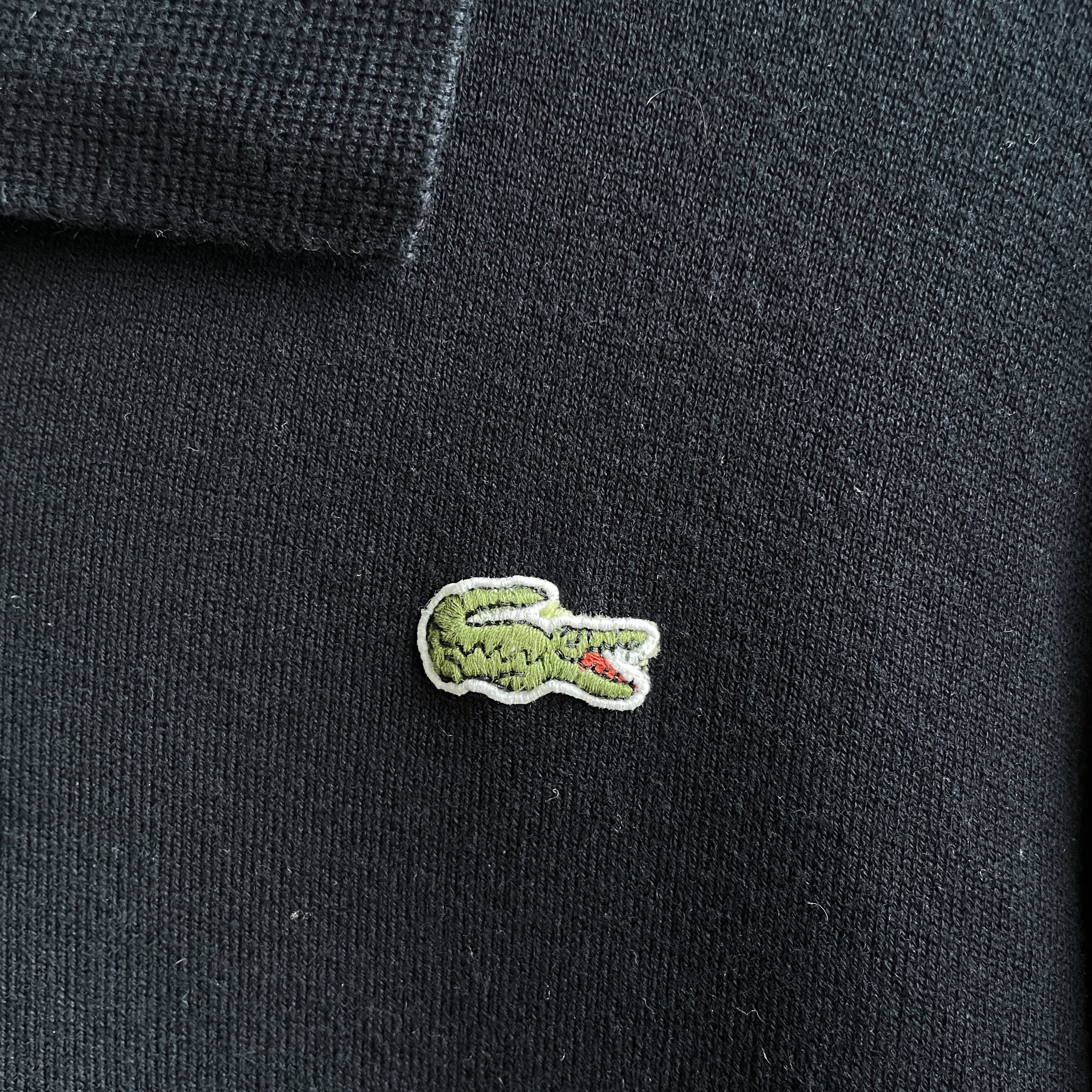 Lacoste Lacoste Vintage Knitted Collared Sweater Size 6 Size US XL / EU 56 / 4 - 6 Thumbnail