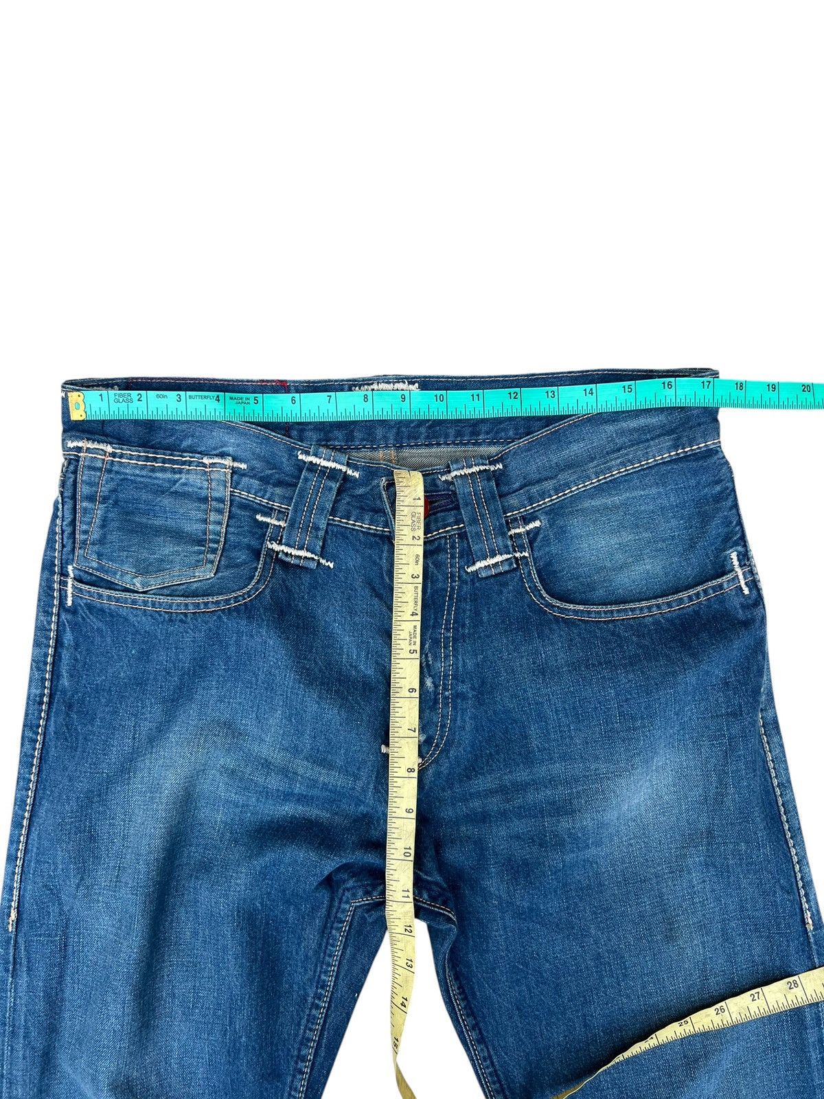 Levi's Vintage 2000s Levi’s RED Large Back Pocket Denim Jeans Size US 33 - 2 Thumbnail