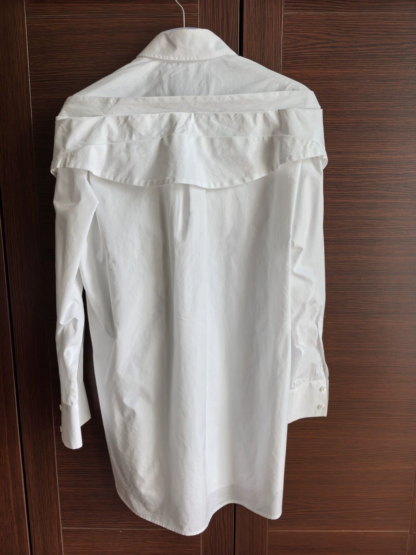 Simone Rocha Simon Rocha Women's Bow Oversize White Shirt UK6, New Size XS / US 0-2 / IT 36-38 - 4 Thumbnail