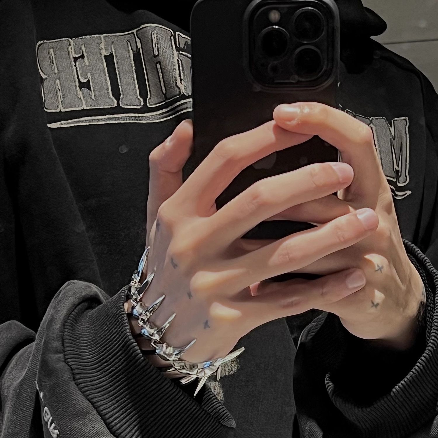 Other Skull Vintage Bracelet Y2K Punk Chain Gotch Bracelets Chains Size ONE SIZE - 2 Thumbnail