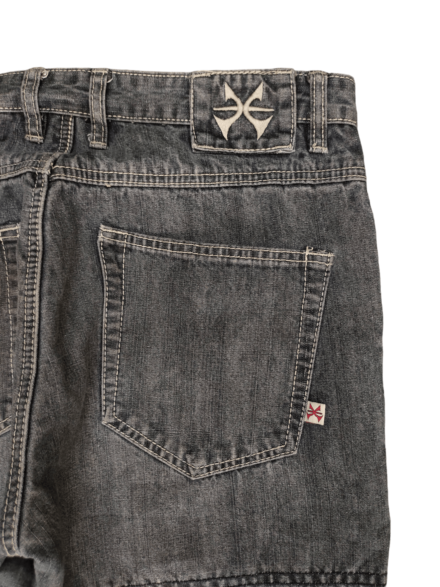 JNCO Loose Jeans Hornee Kevlar Wide Leg Streetwear Y2k Size US 31 - 3 Thumbnail