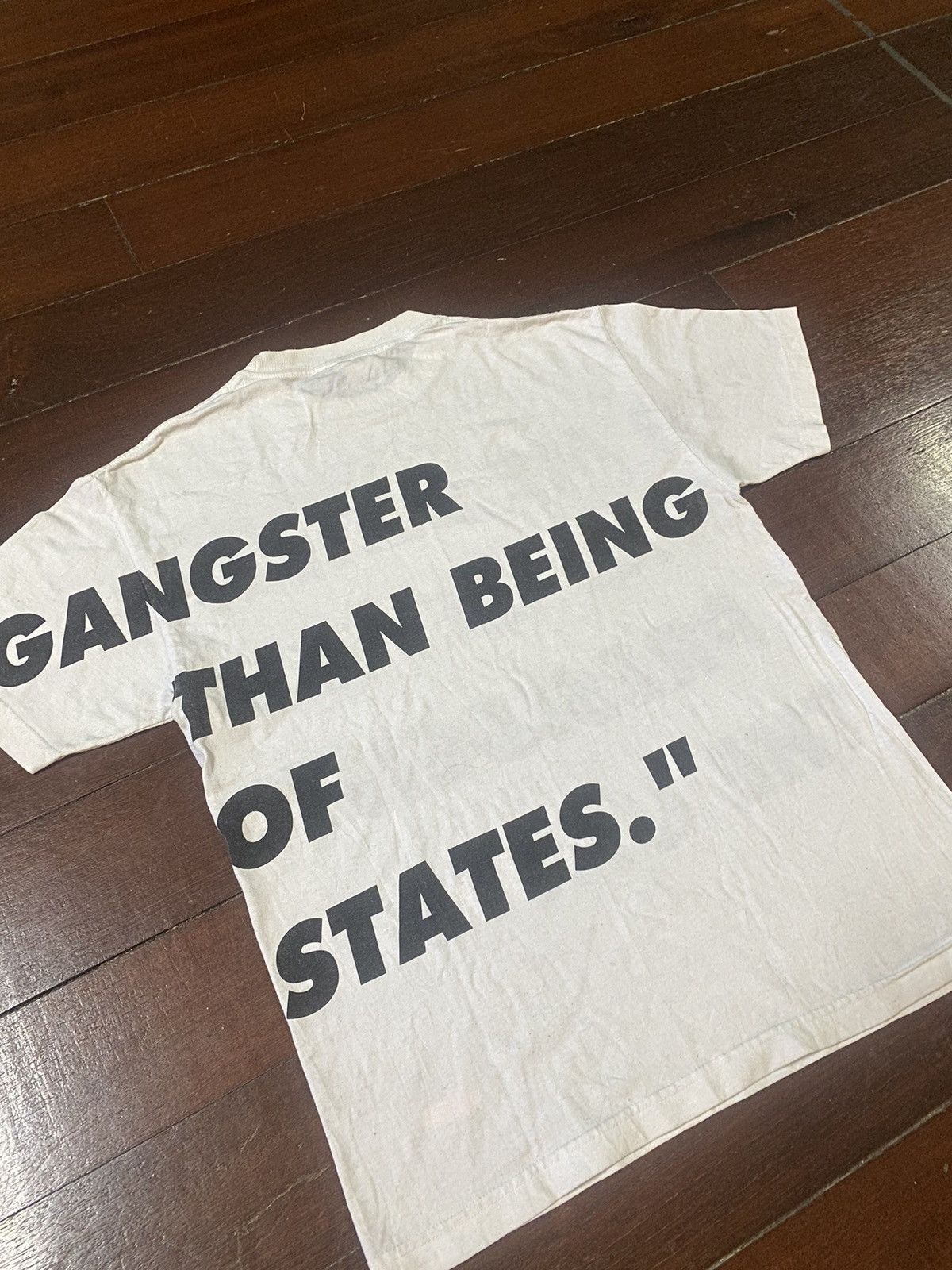 Supreme Vtg y2k Supreme Goodfellas Quote To Me Being A Gangster ss07 Size US M / EU 48-50 / 2 - 12 Thumbnail
