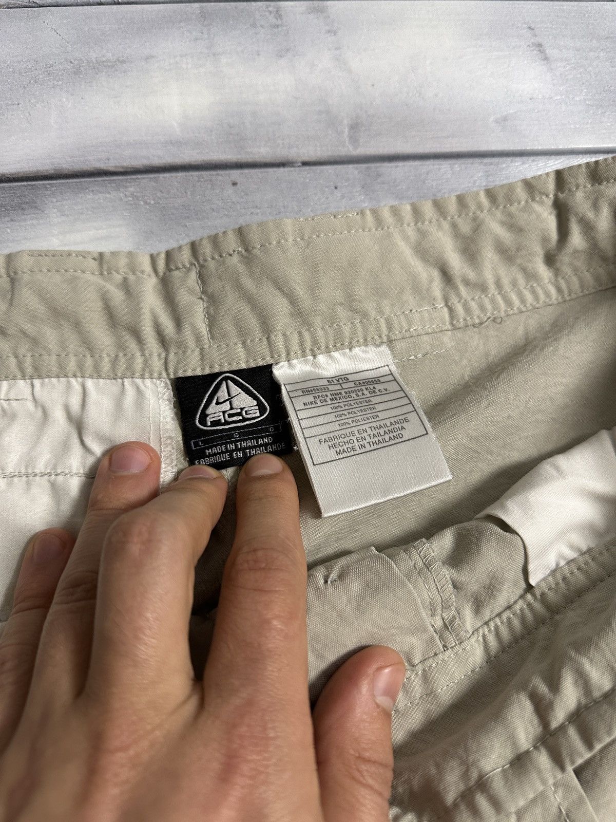 Vintage Rare Outdoor Shirts Nike ACG Vintage Size L. Size US 34 / EU 50 - 10 Thumbnail
