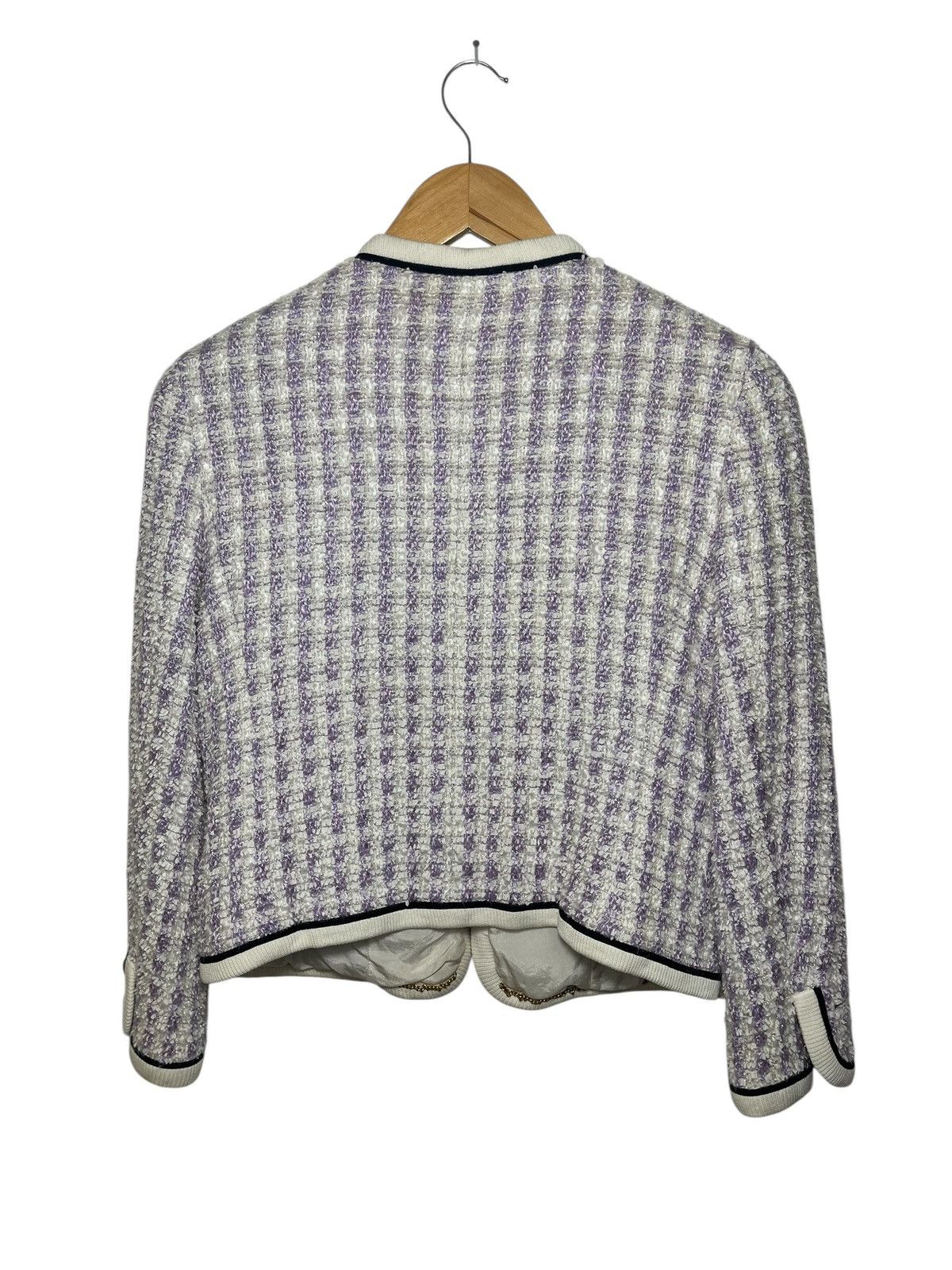 Chanel Vintage Chanel tweed jacket Size S / US 4 / IT 40 - 3 Thumbnail
