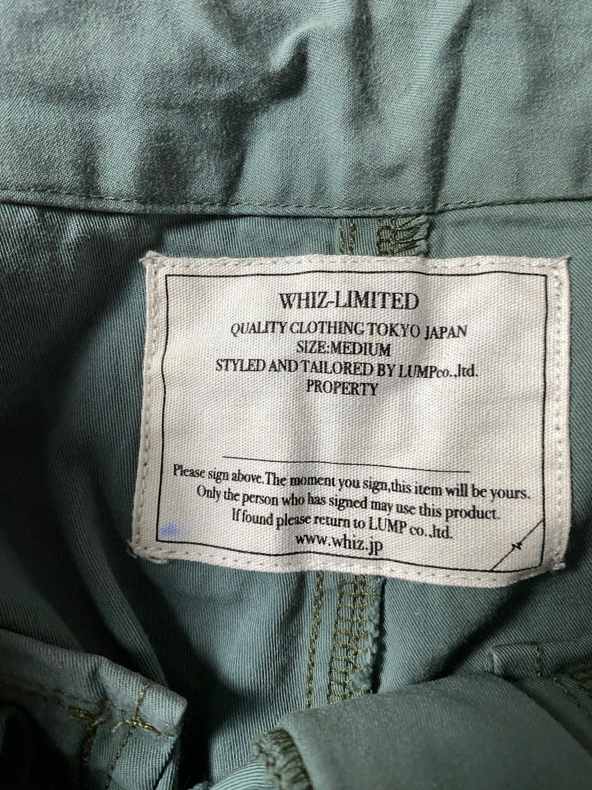 Japanese Brand Whiz Limited Cargo pants Size US 31 - 6 Thumbnail