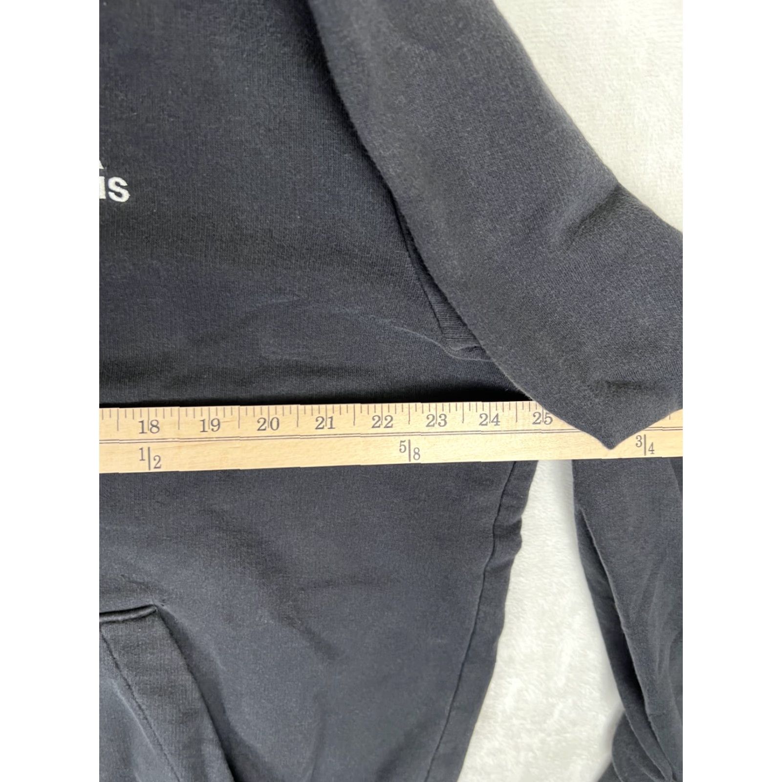 Adidas VINTAGE adidas Hoodie Adult Large Black Fleece Logo Pullover Hooded Regular Sweatshirt Y2K Size US L / EU 52-54 / 3 - 5 Thumbnail