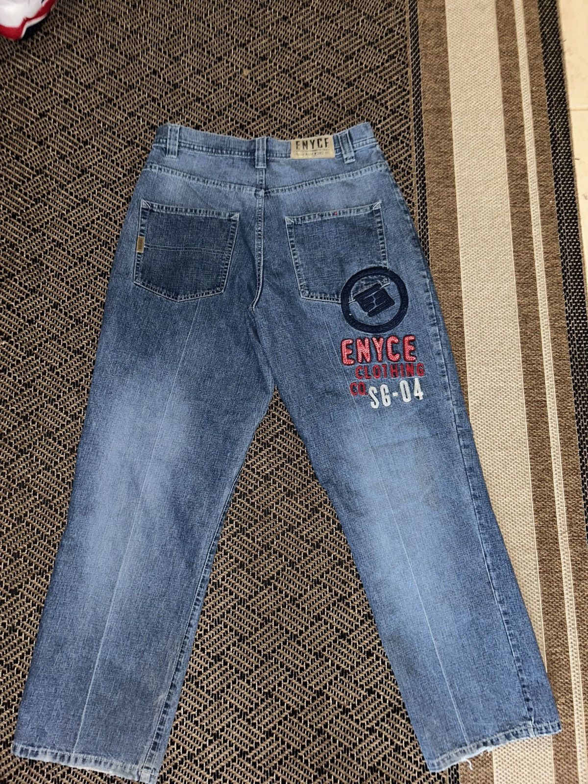 Enyce Vintage Y2K ENYCE Denim Jeans Size US 34 / EU 50 - 2 Thumbnail
