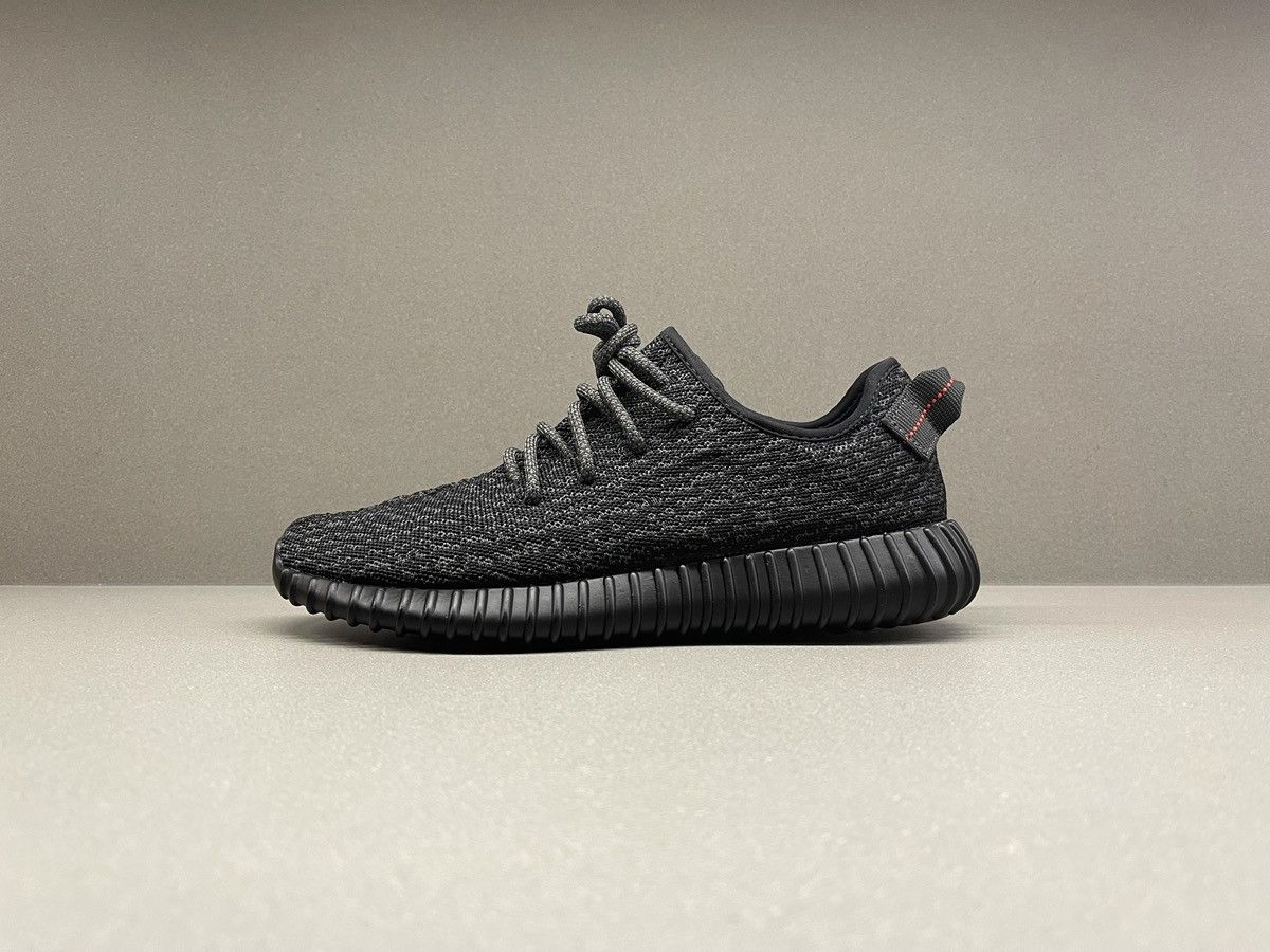 Yeezy Adidas Yeezy boost 350 v1 Pirate black 2016 Size US 9 / EU 42 - 5 Thumbnail