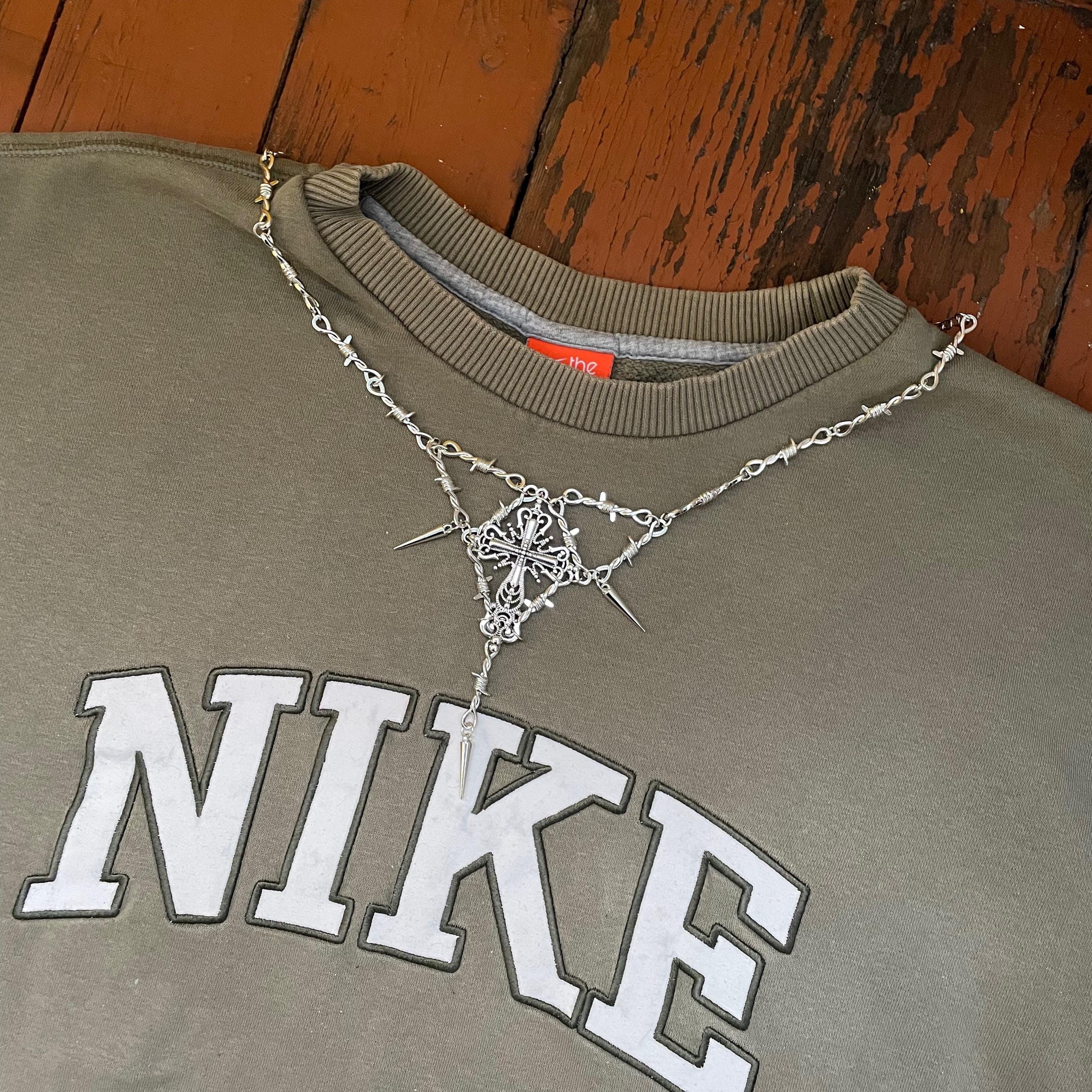 Other Goth Cross Necklace Grunge Punk Emo y2k alt opium Size ONE SIZE - 7 Thumbnail