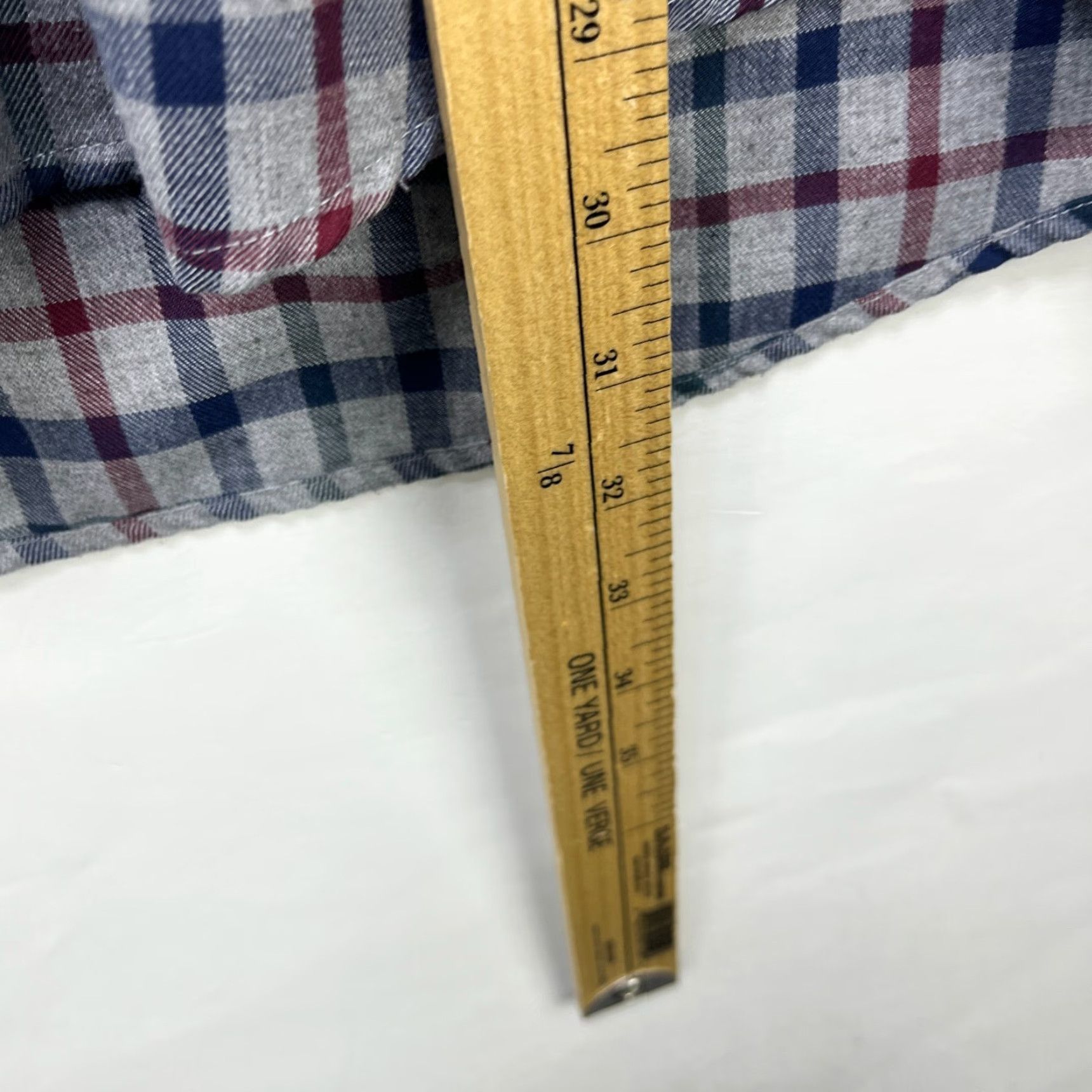 Barbour VINTAGE Barbour Plaid Button Up Long Sleeve Shirt XL US Mens Size US XL / EU 56 / 4 - 7 Thumbnail
