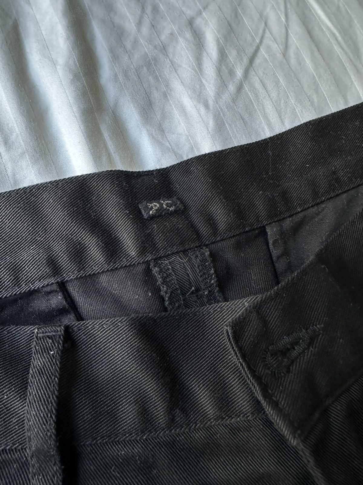 Japanese Brand Porter Classic Cotton Black Pants Size US 36 / EU 52 - 2 Thumbnail