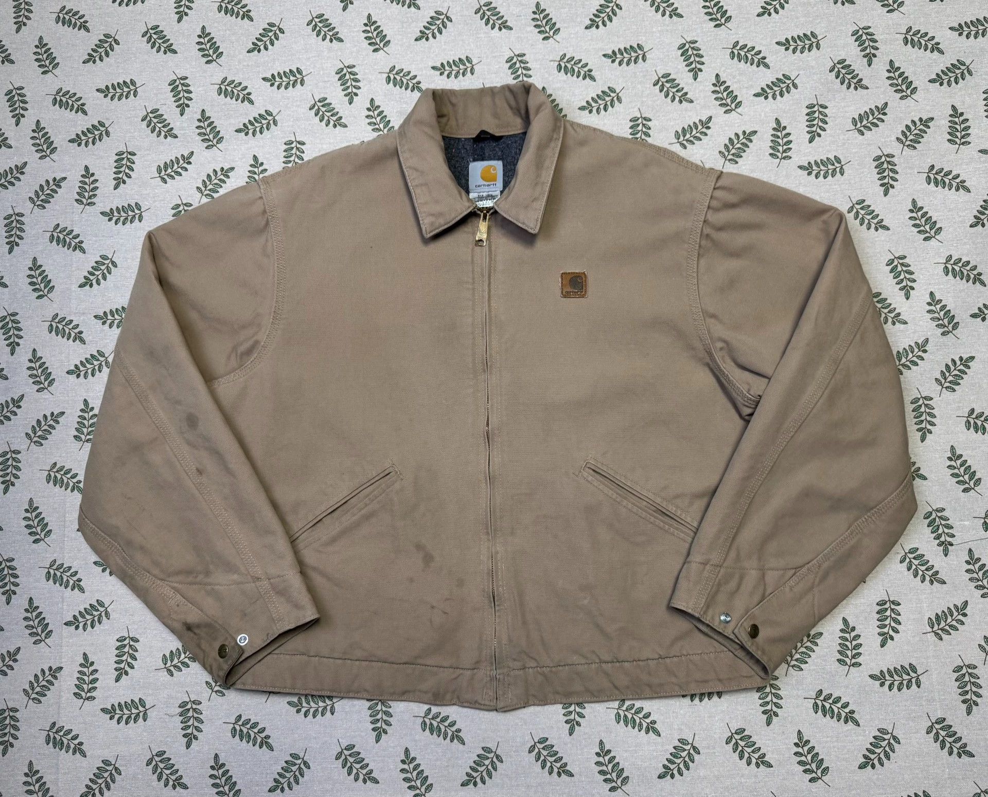 Carhartt Carhartt Vintage J204 Detroit Jacket Sand XL Size US XL / EU 56 / 4 - 2 Thumbnail