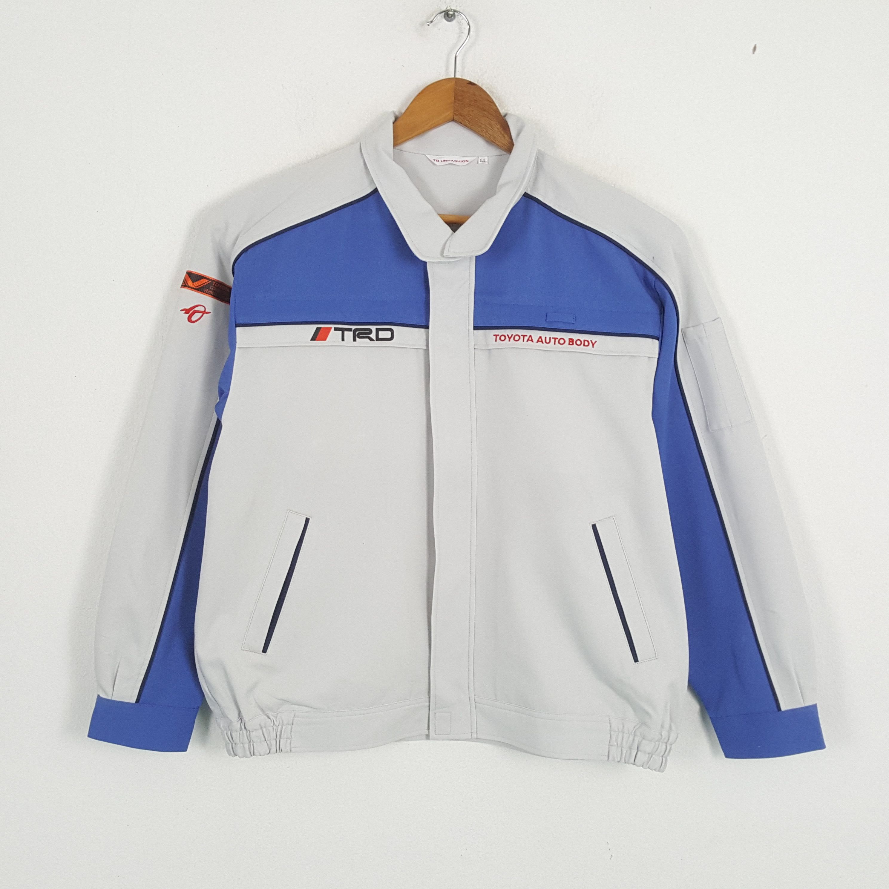 Japanese Brand × Vintage Vintage TRD ROYOTA RACING DEVELOPMENT Japanese Custom Jacket Size US XL / EU 56 / 4 - 3 Thumbnail