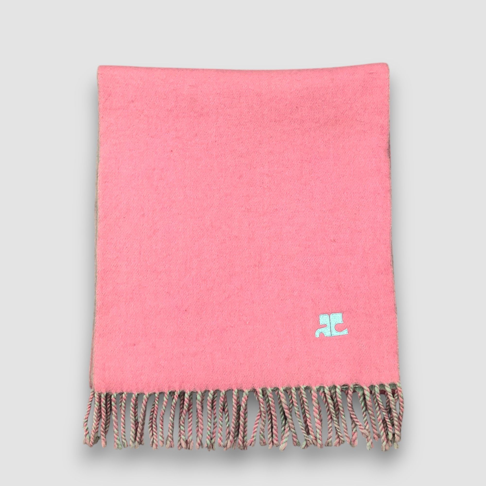 Courreges Vintage Courreges Scarf Muffler Wool Winter Scarves Size ONE SIZE - 3 Thumbnail