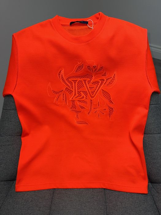 Louis Vuitton Louis Vuitton x Virgil Abloh Orange T Shirt Grailed