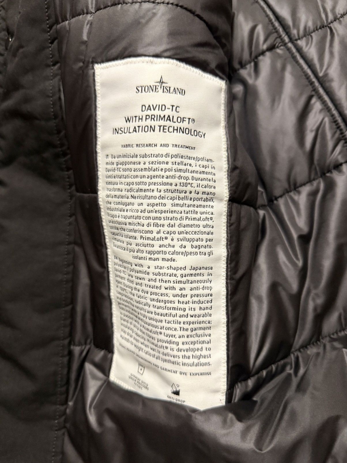 Stone Island David TC Primaloft Insulated Jacket Size US L / EU 52-54 / 3 - 8 Thumbnail