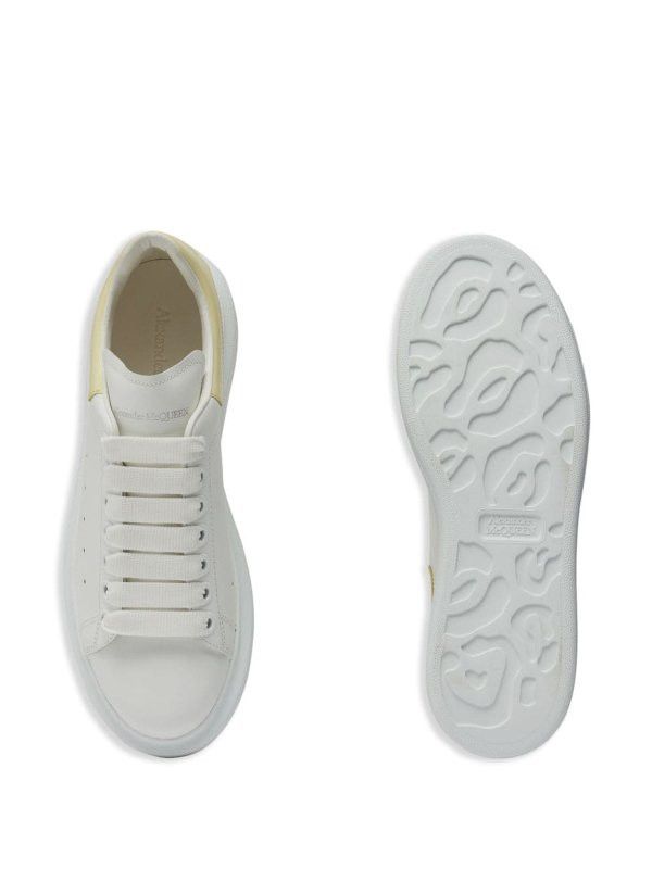 Alexander McQueen o1w1db10925 Oversized Sneaker in White Size US 10.5 / IT 40.5 - 4 Thumbnail
