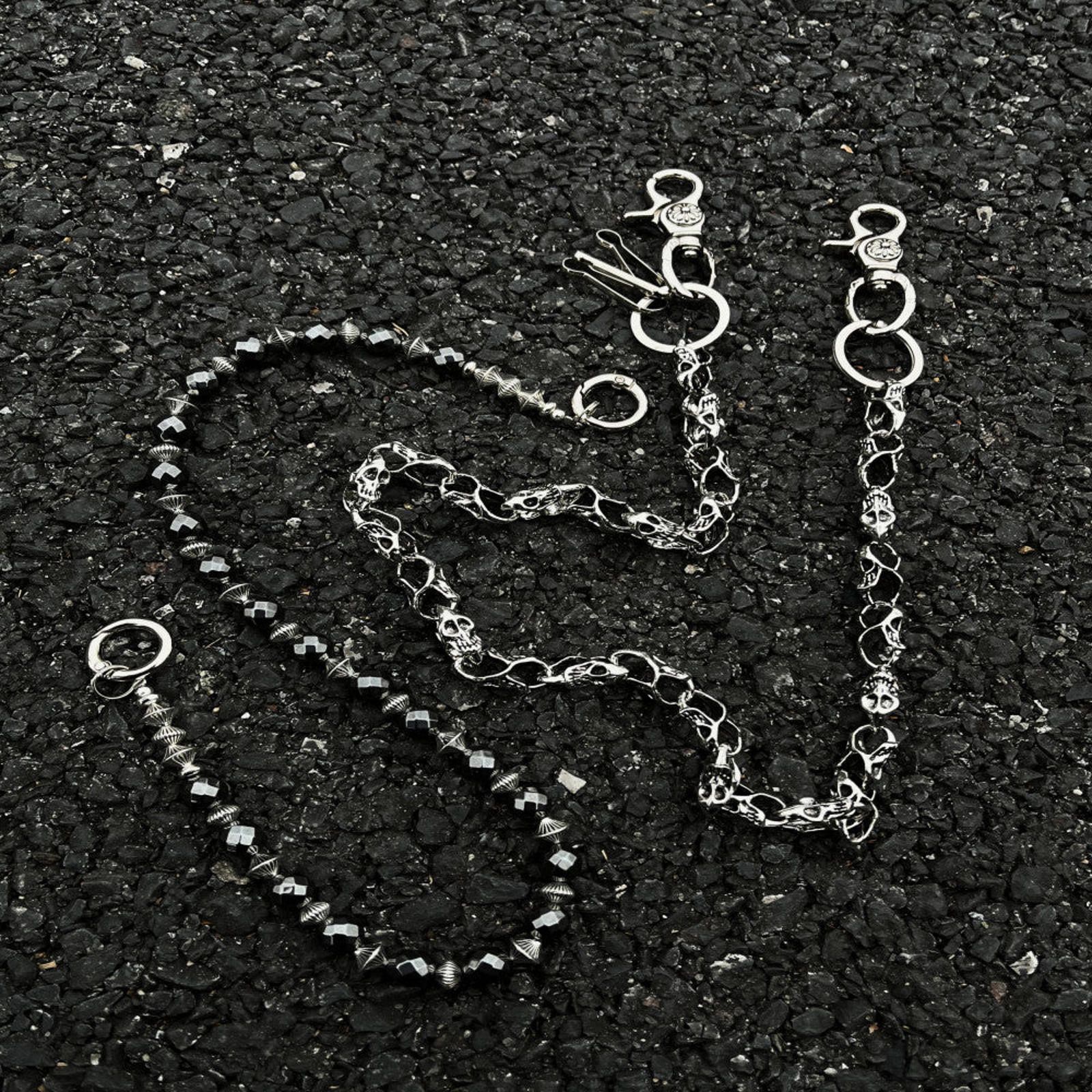 Jewelry Layered Silver Wallet Chain Size ONE SIZE - 7 Thumbnail