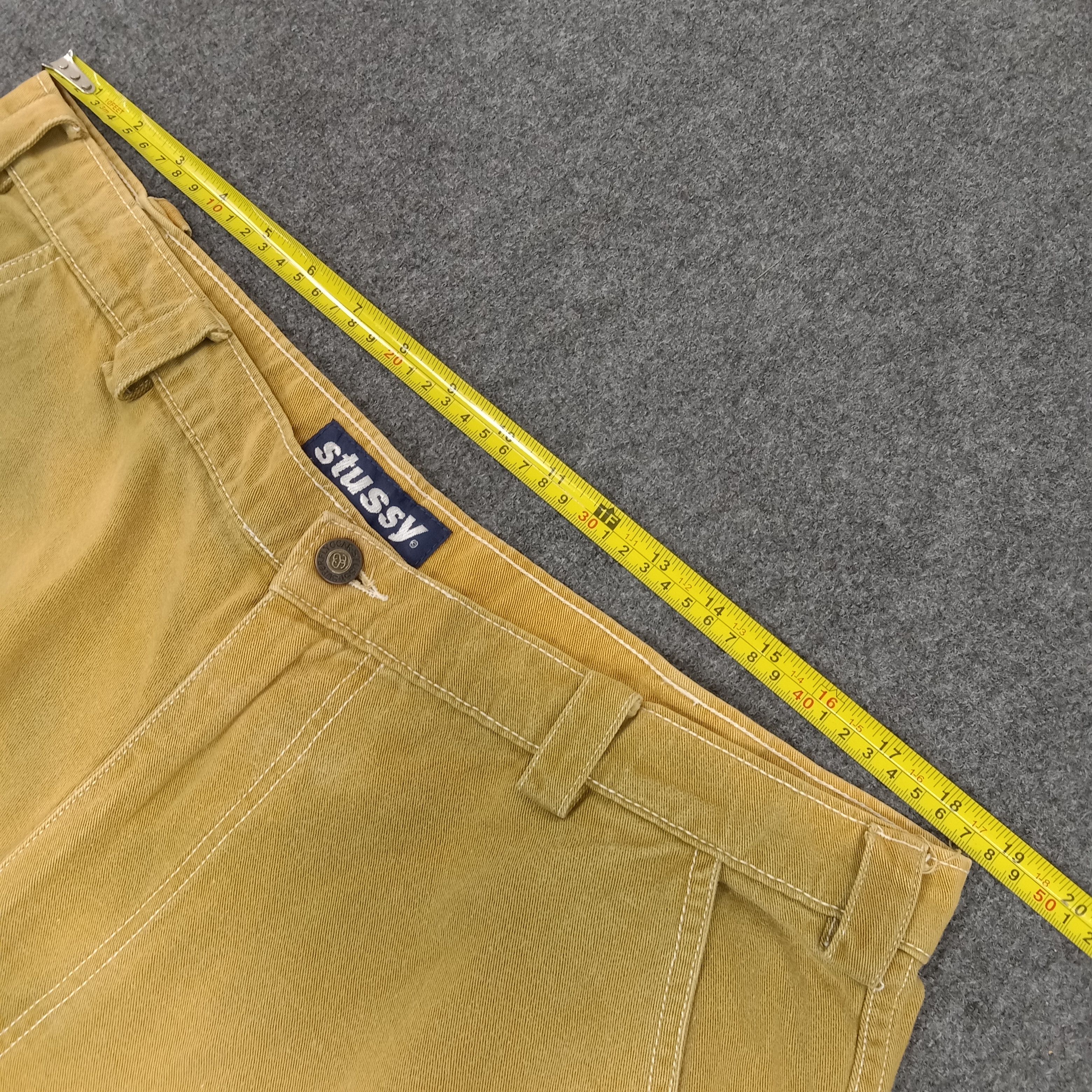 Stussy × Vintage Stussy American Street Style Jorst Short Pants Size US 37 - 6 Thumbnail
