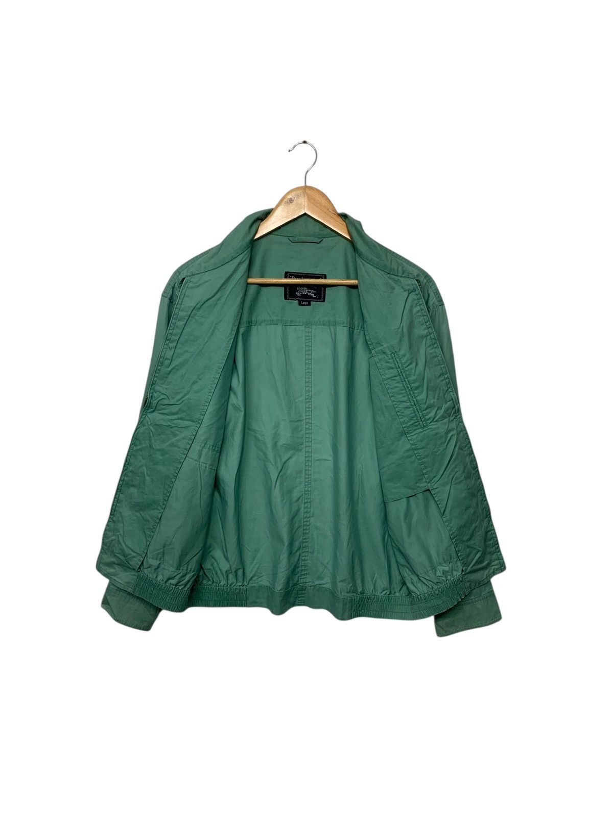Burberry Vintage 90's Burberry's Small Logo Zipper Down Jacket Size US L / EU 52-54 / 3 - 3 Thumbnail