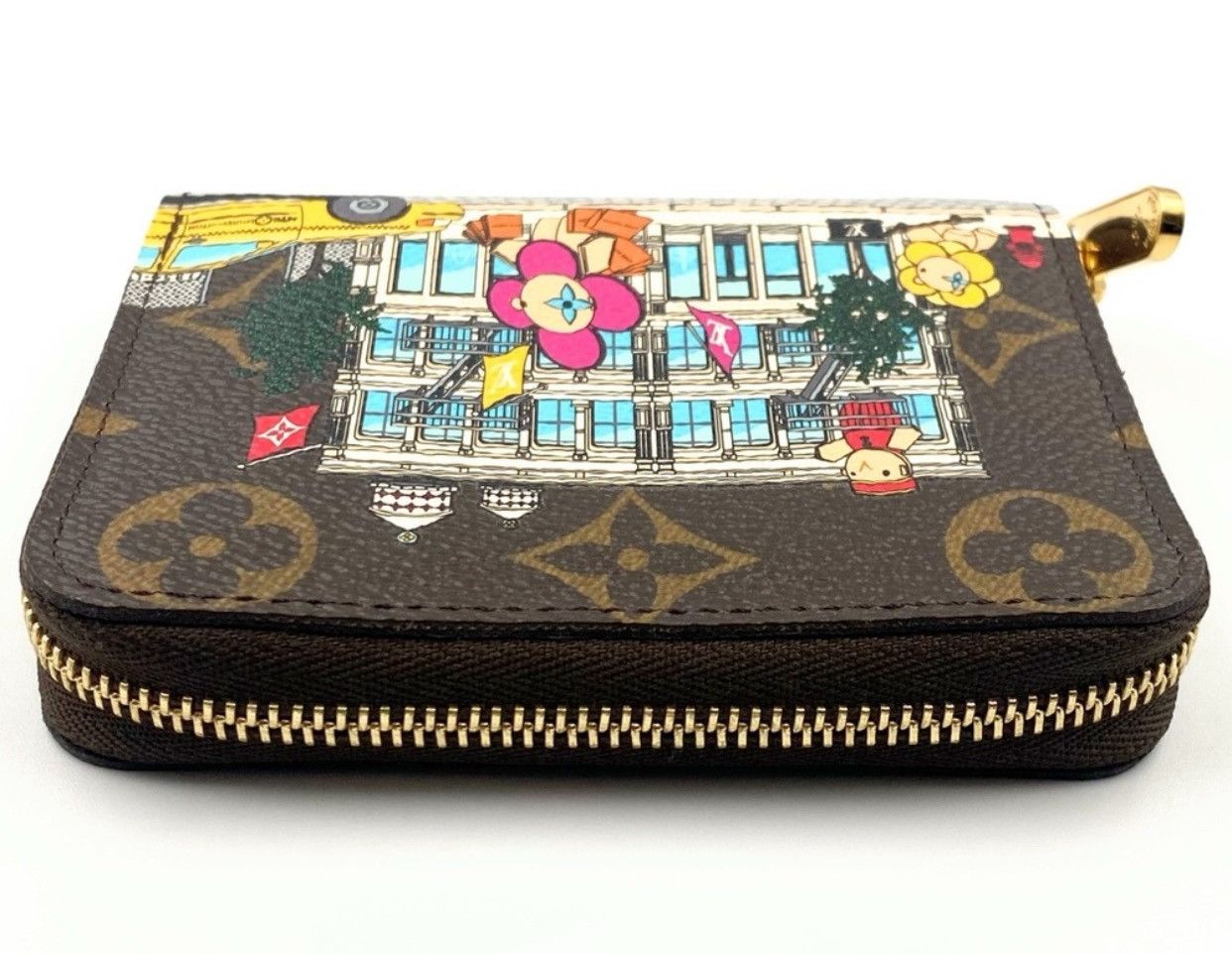 Louis Vuitton LOUIS VUITTON Monogram 2022 Xmas Animation NY Soho Zippy Size ONE SIZE - 3 Thumbnail
