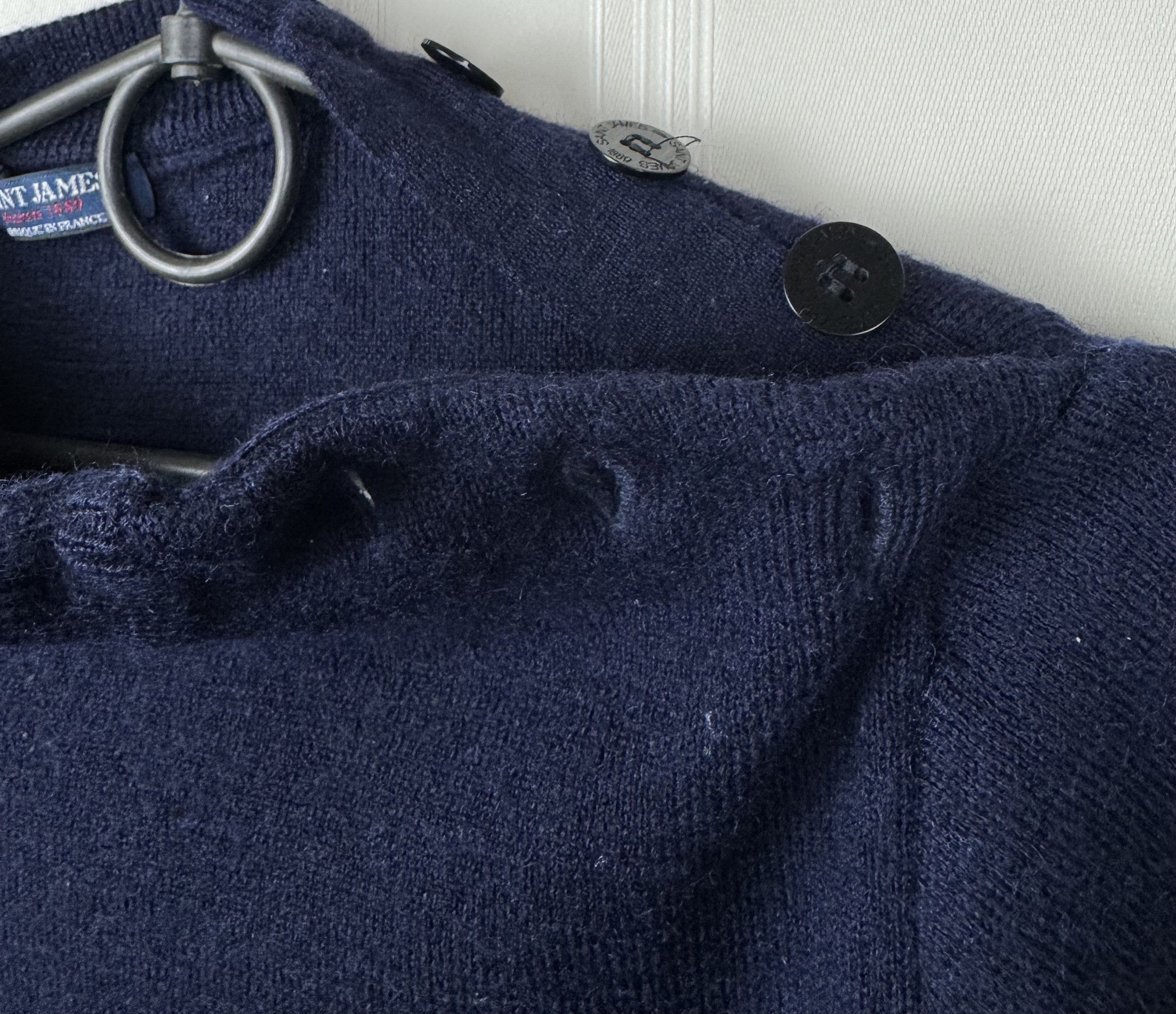 Saint James Saint James Wool Sweater Size 13 Made in France Size ONE SIZE - 18 Thumbnail