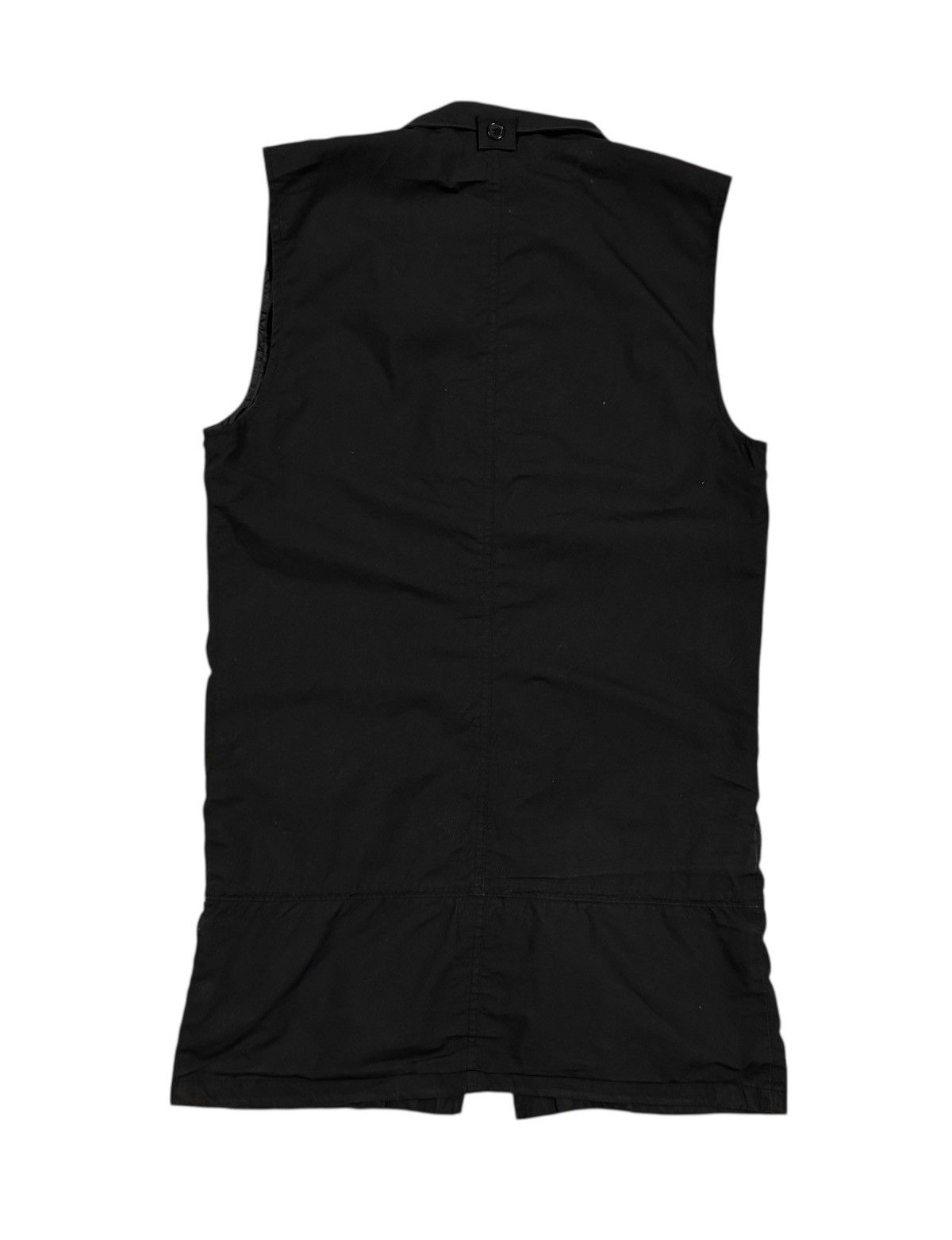 PPFM Vtg🔥PPFM Multi-Zipper Utility Sleeveless Vest Zipper Jacket Size 40S - 2 Thumbnail